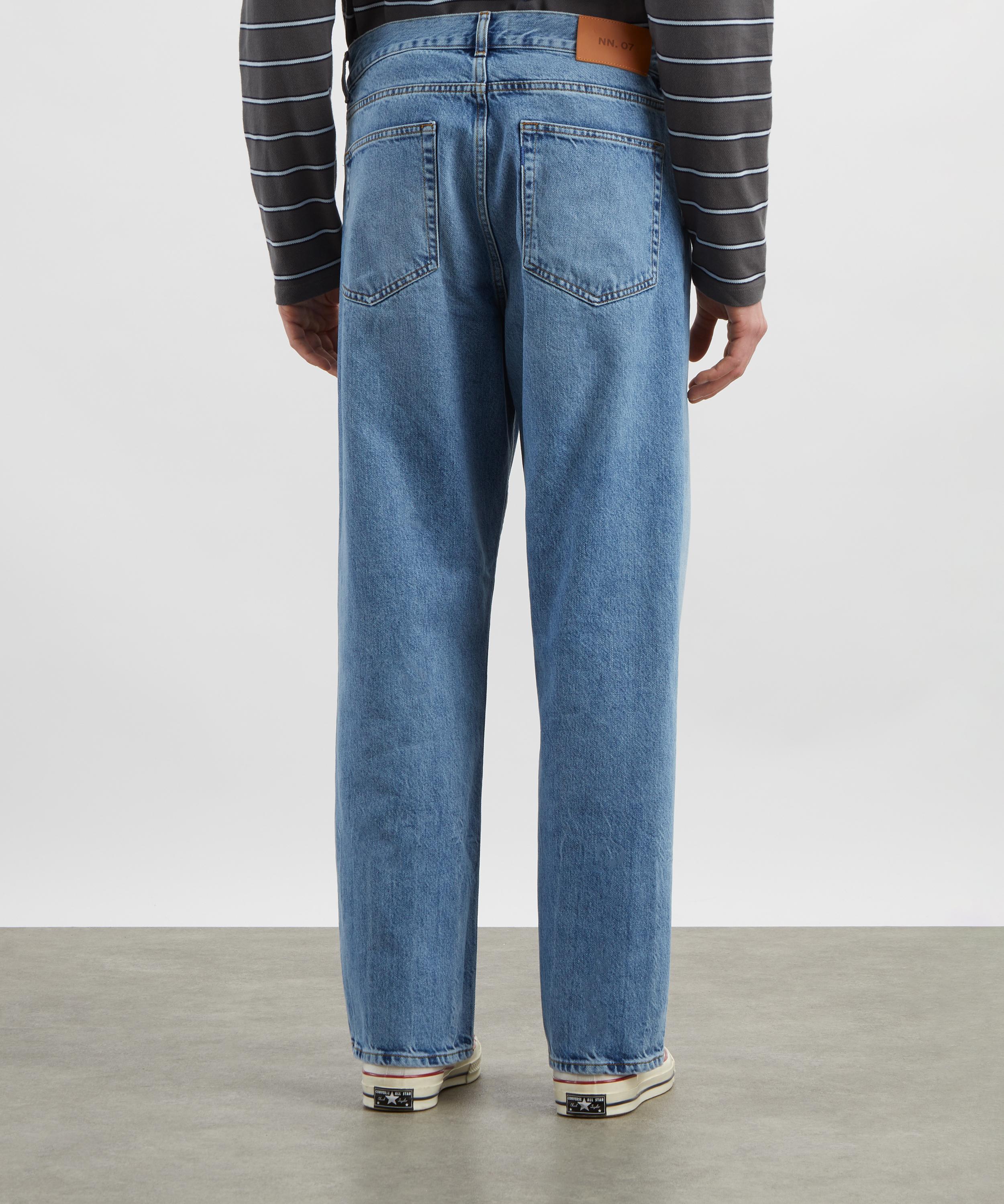 NN07 - Otis 1882 Straight-Leg Relaxed Jeans in Vintage Blue image number 3
