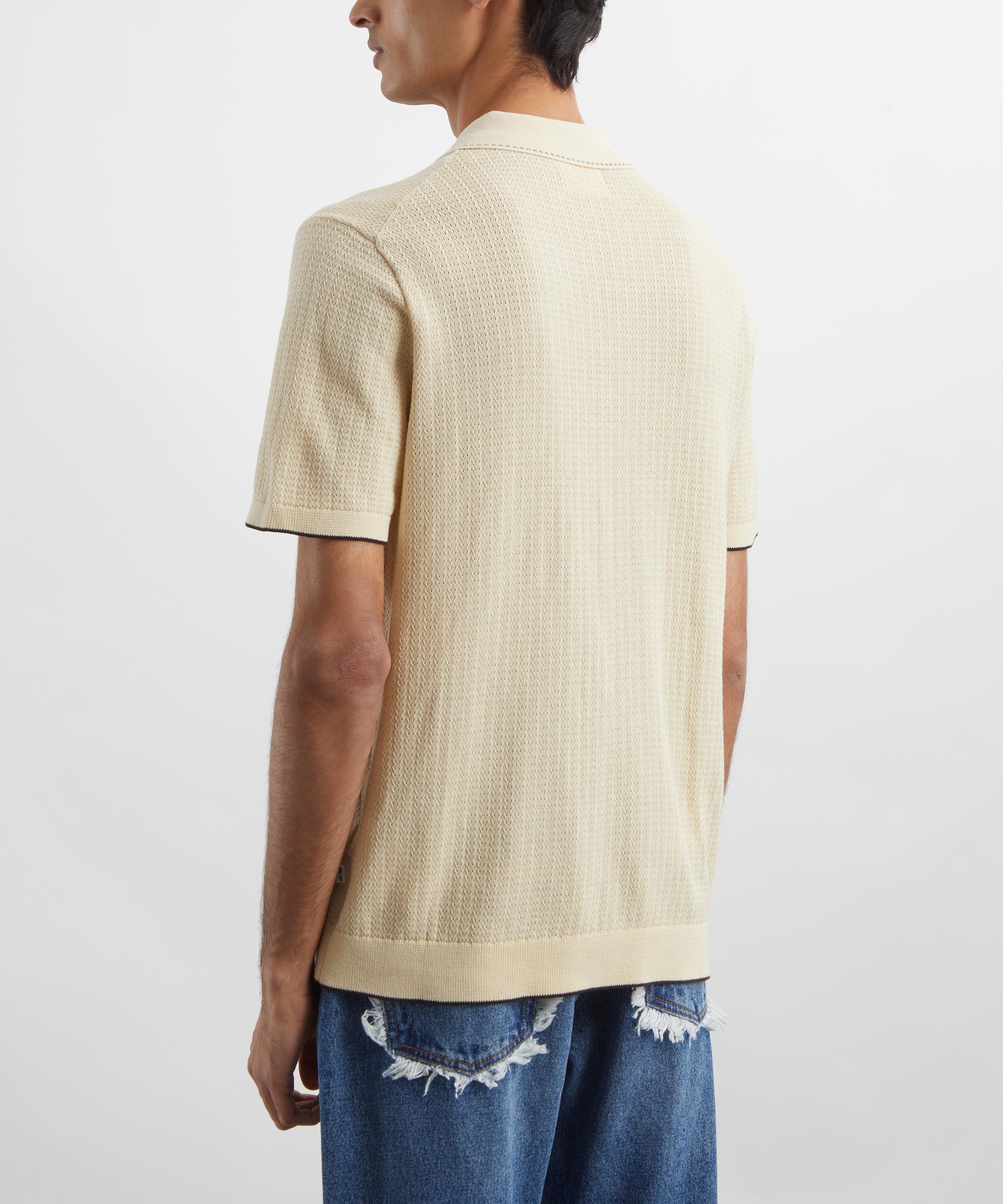 NN07 - Nalo Textured Polo Shirt image number 3