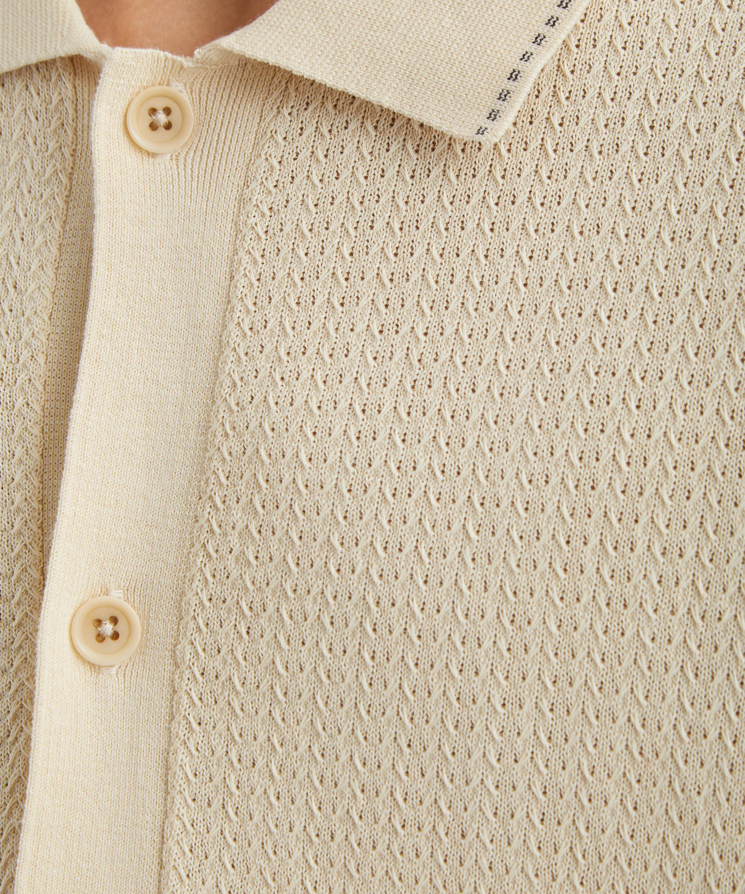 NN07 - Nalo Textured Polo Shirt image number 4