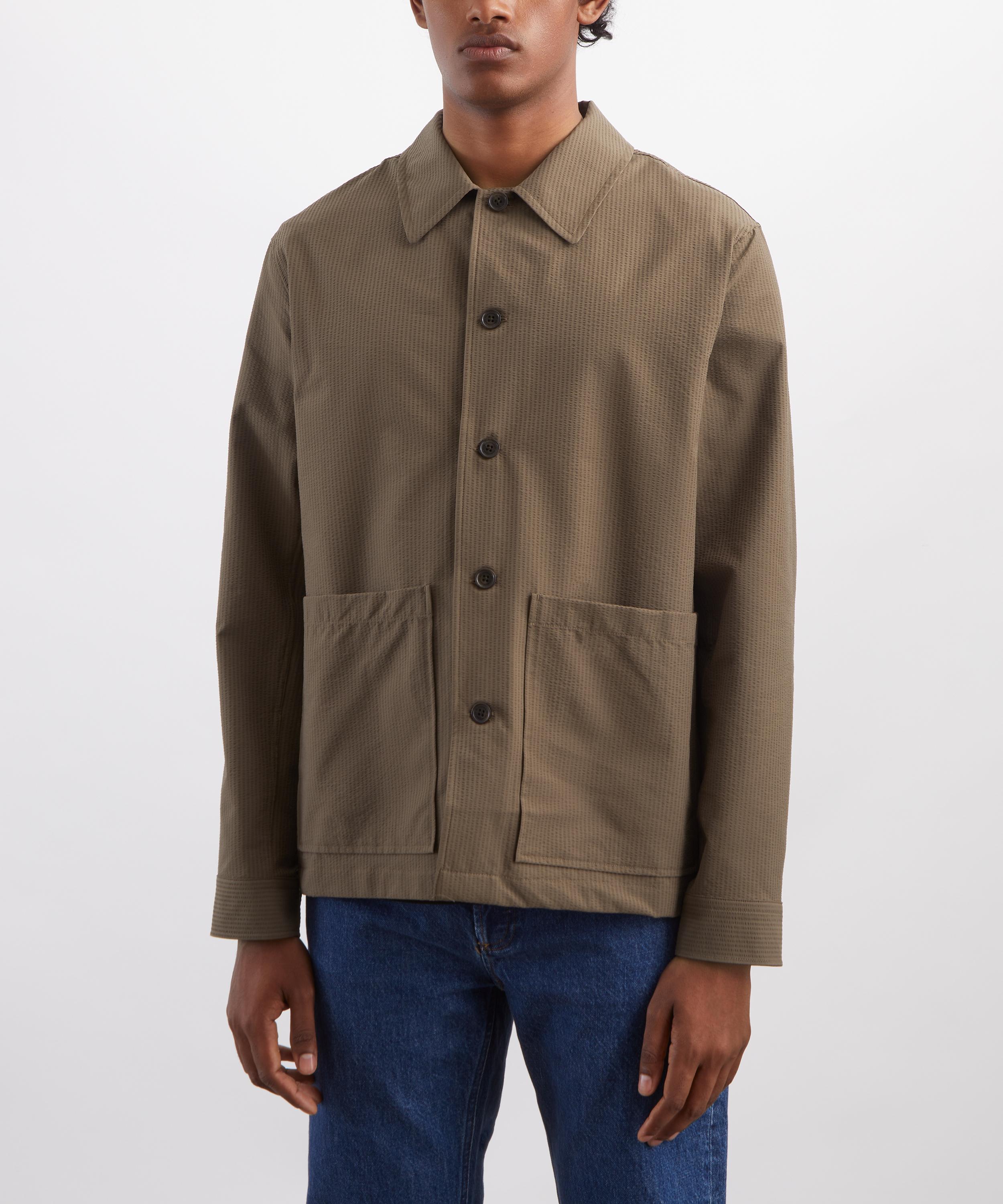 NN07 - Blaze Seersucker Overshirt image number 2