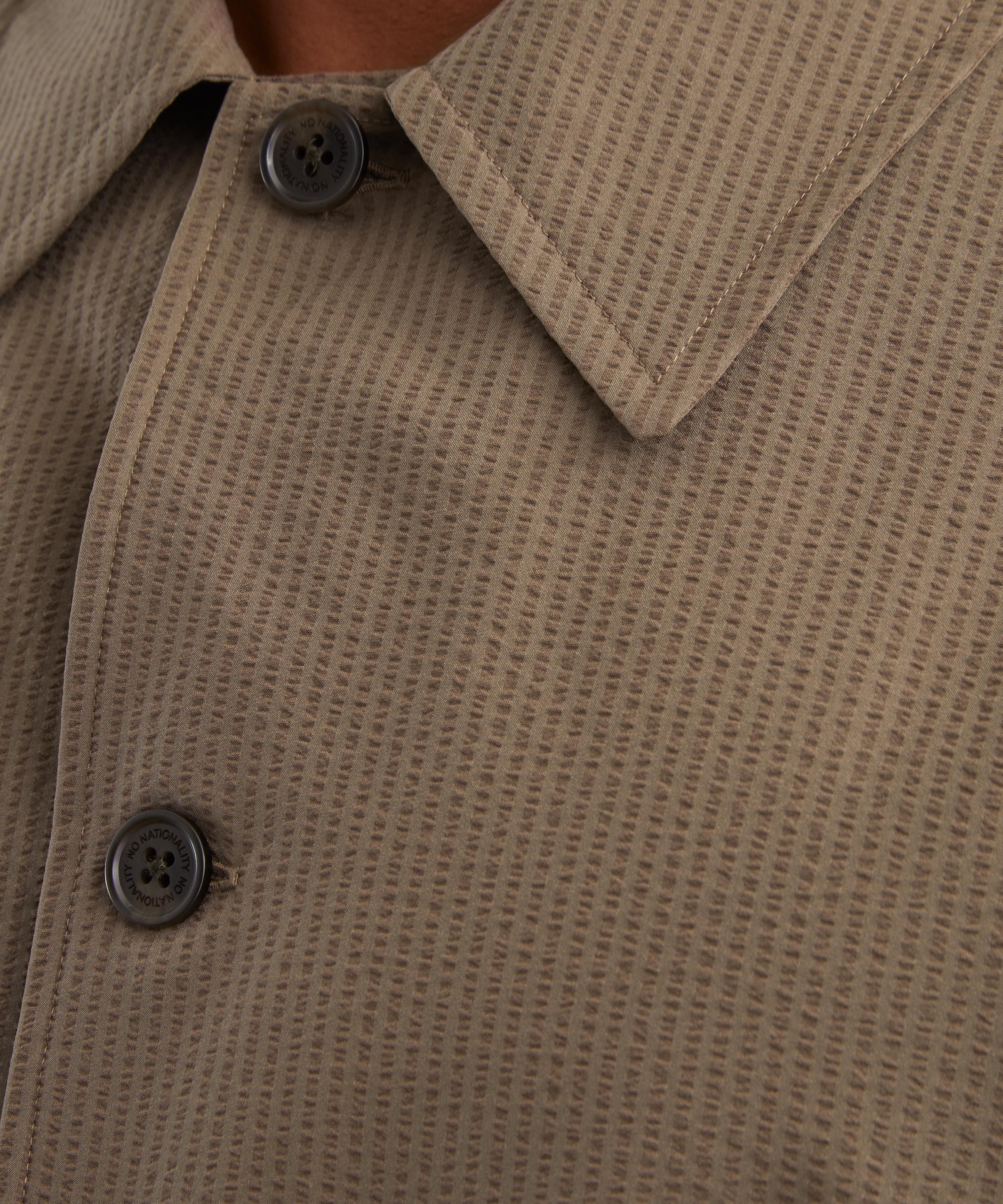 NN07 - Blaze Seersucker Overshirt image number 4