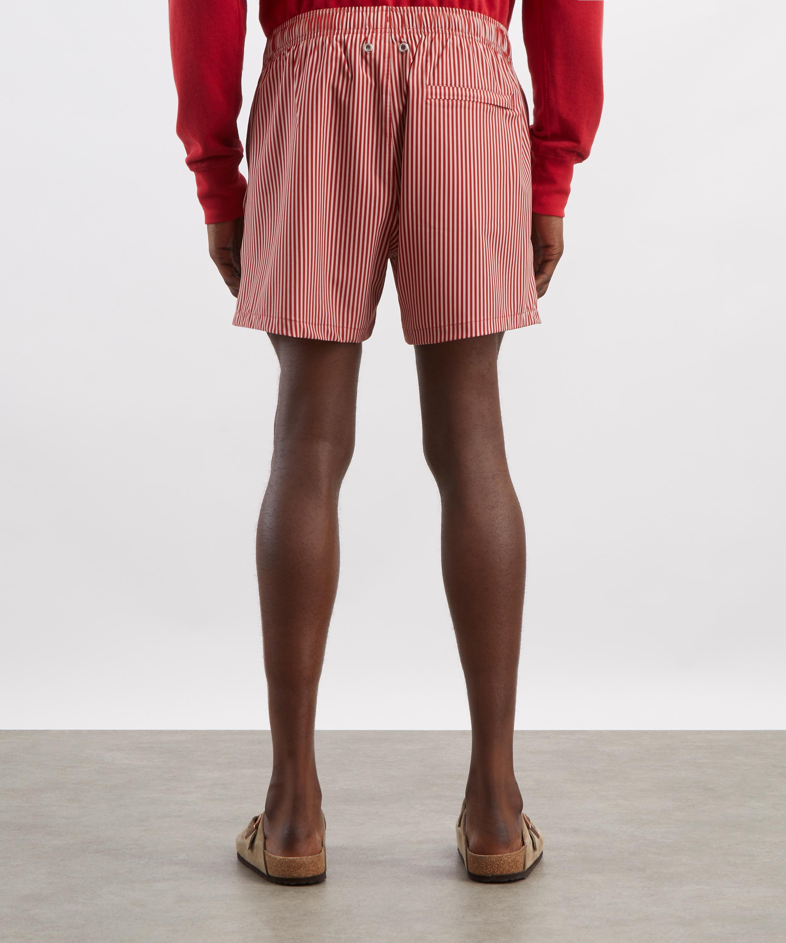 NN07 - Red Stripe Holiday Shorts image number 3