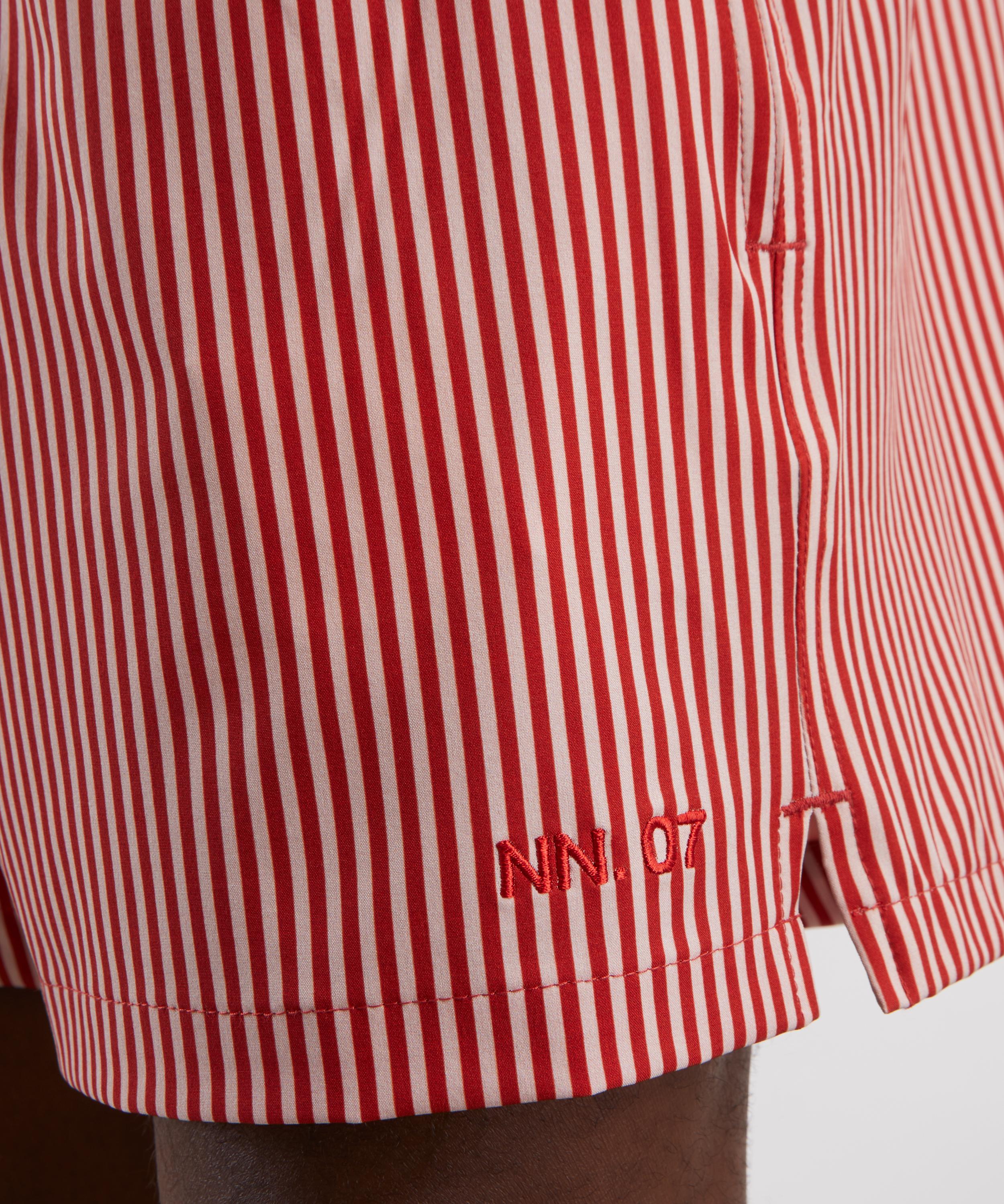 NN07 - Red Stripe Holiday Shorts image number 4