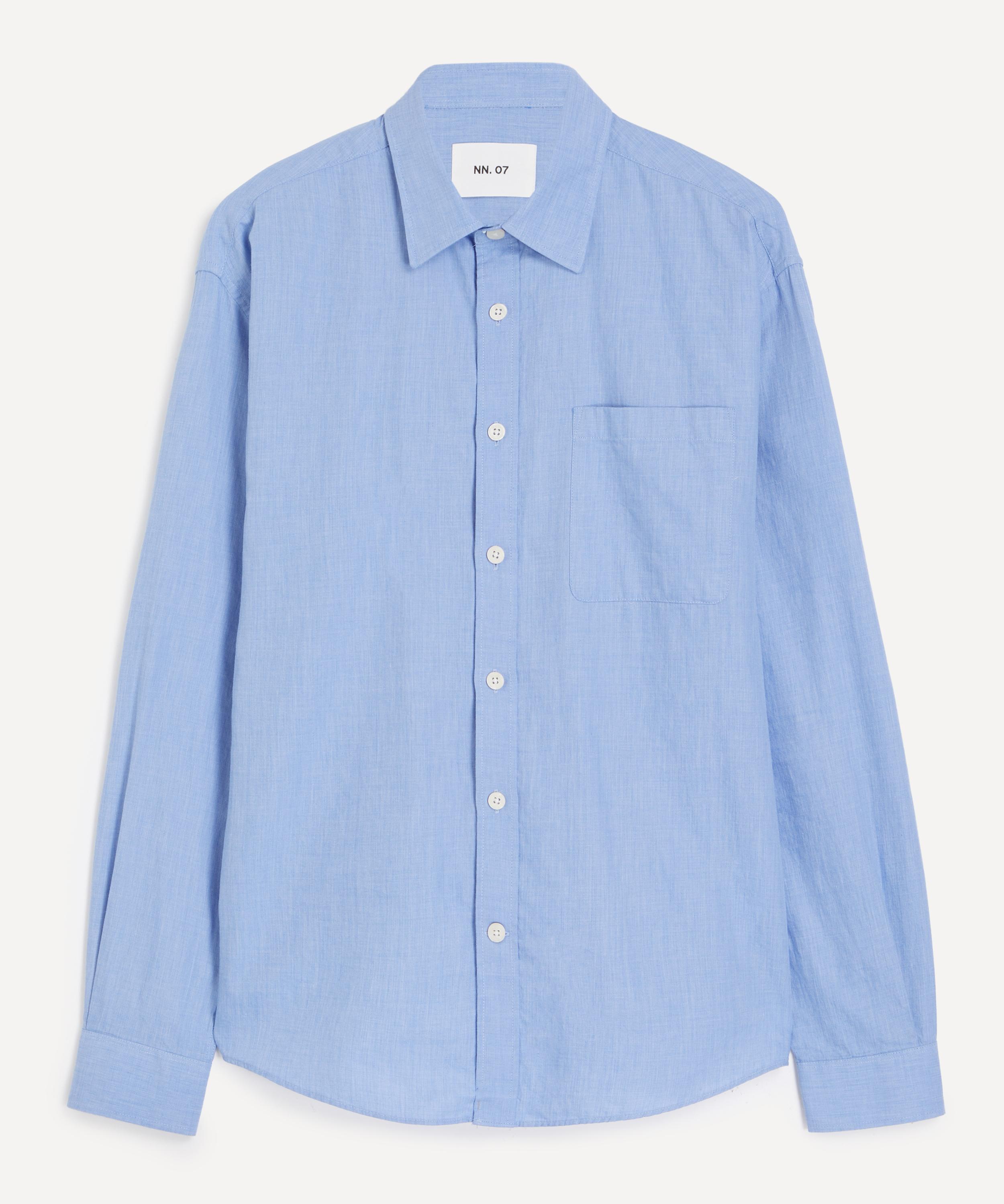NN07 - Deon Shirt in Blue Quartz