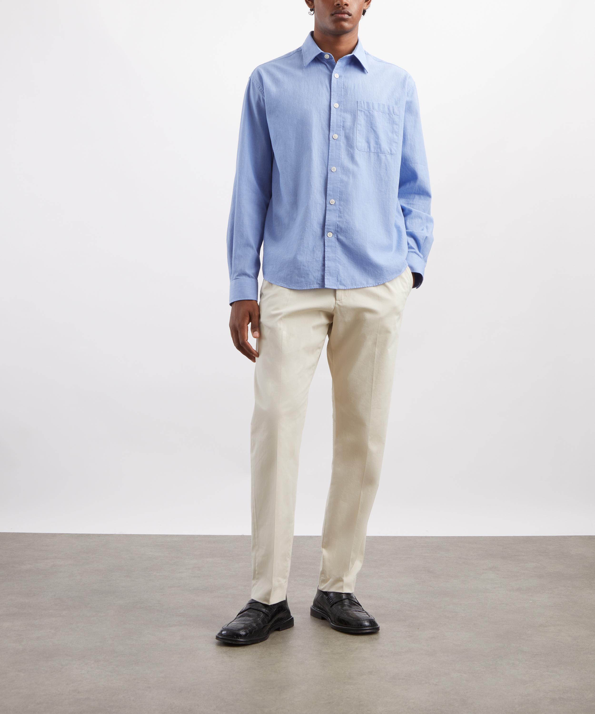 NN07 - Deon Shirt in Blue Quartz image number 1