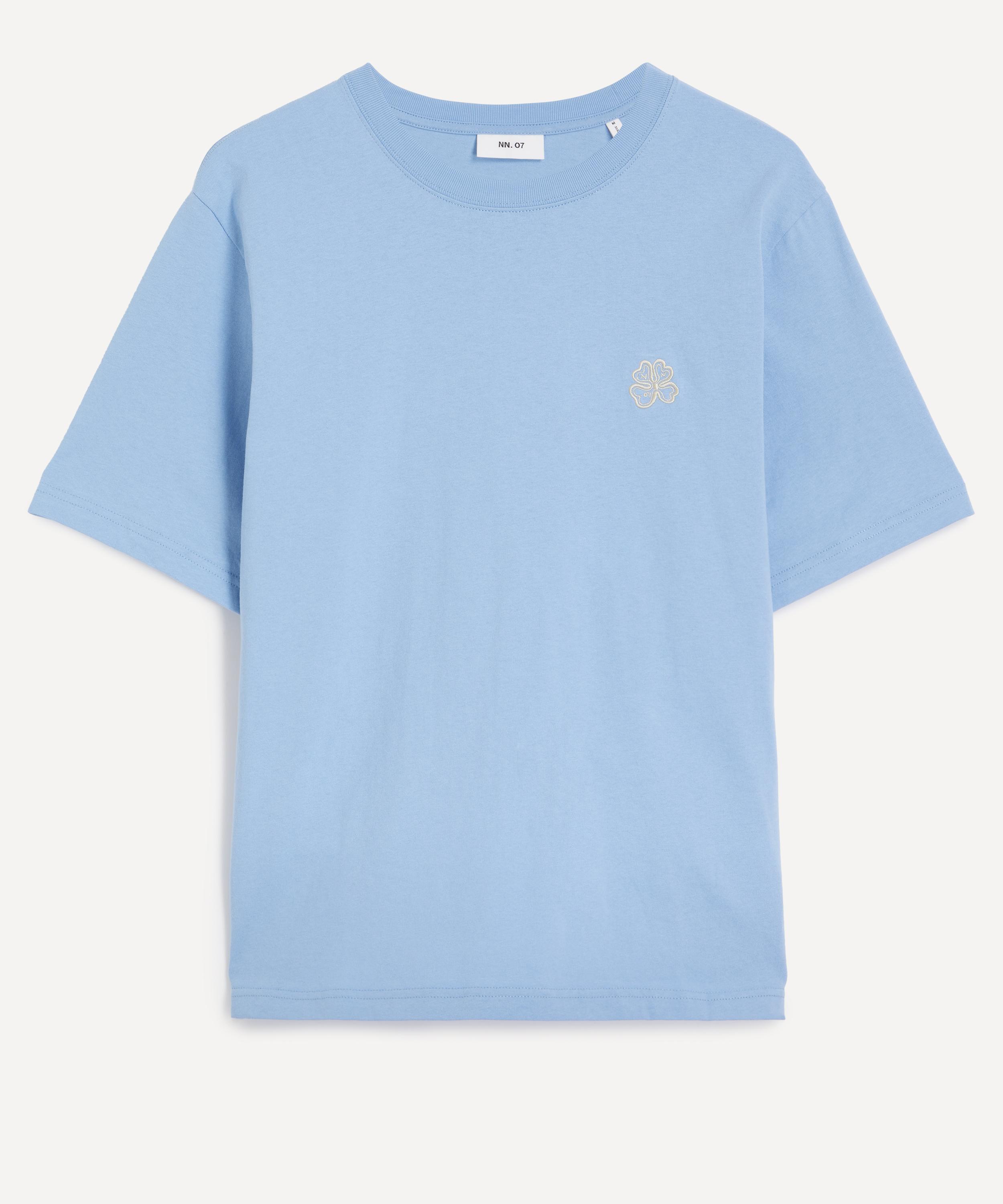 NN07 - Jett Cerulean Cotton T-Shirt