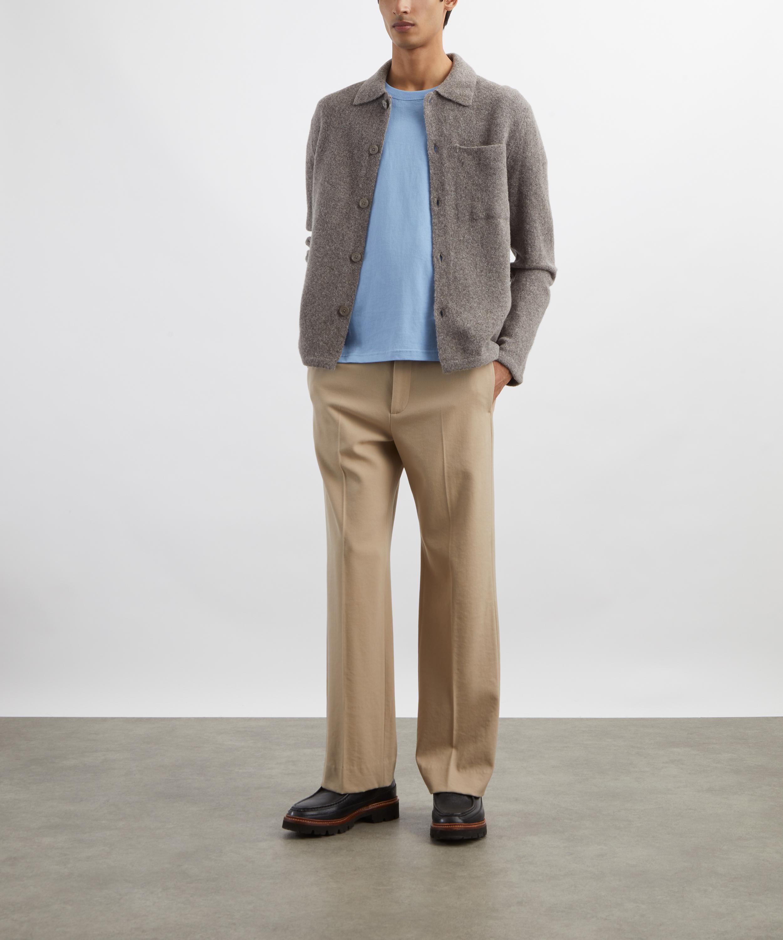 NN07 - Jett Cerulean Cotton T-Shirt image number 1