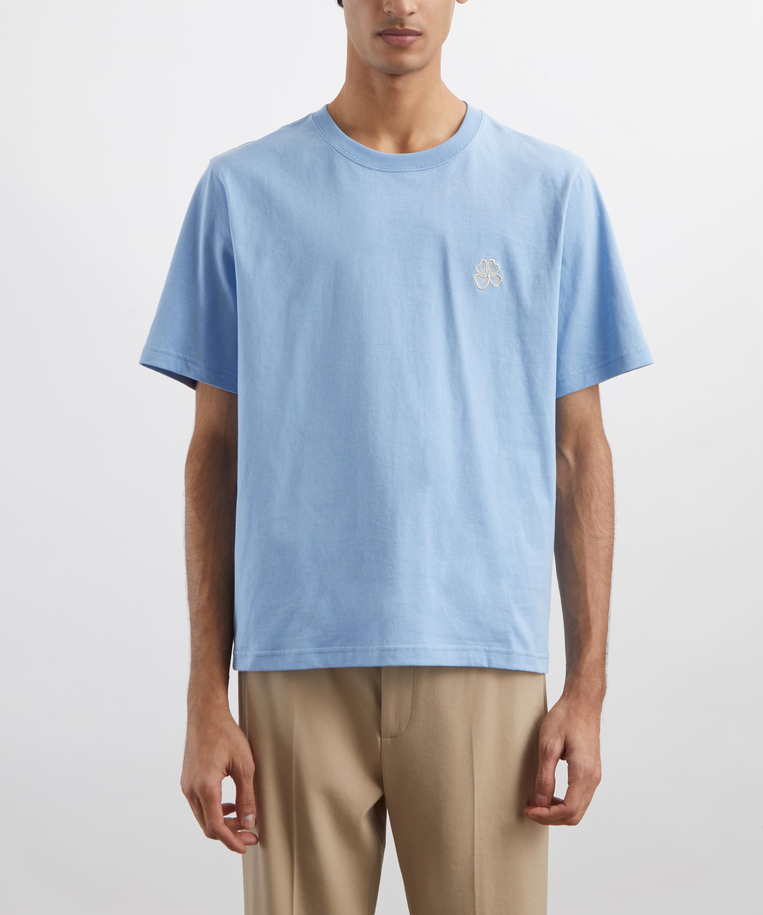 NN07 - Jett Cerulean Cotton T-Shirt image number 2