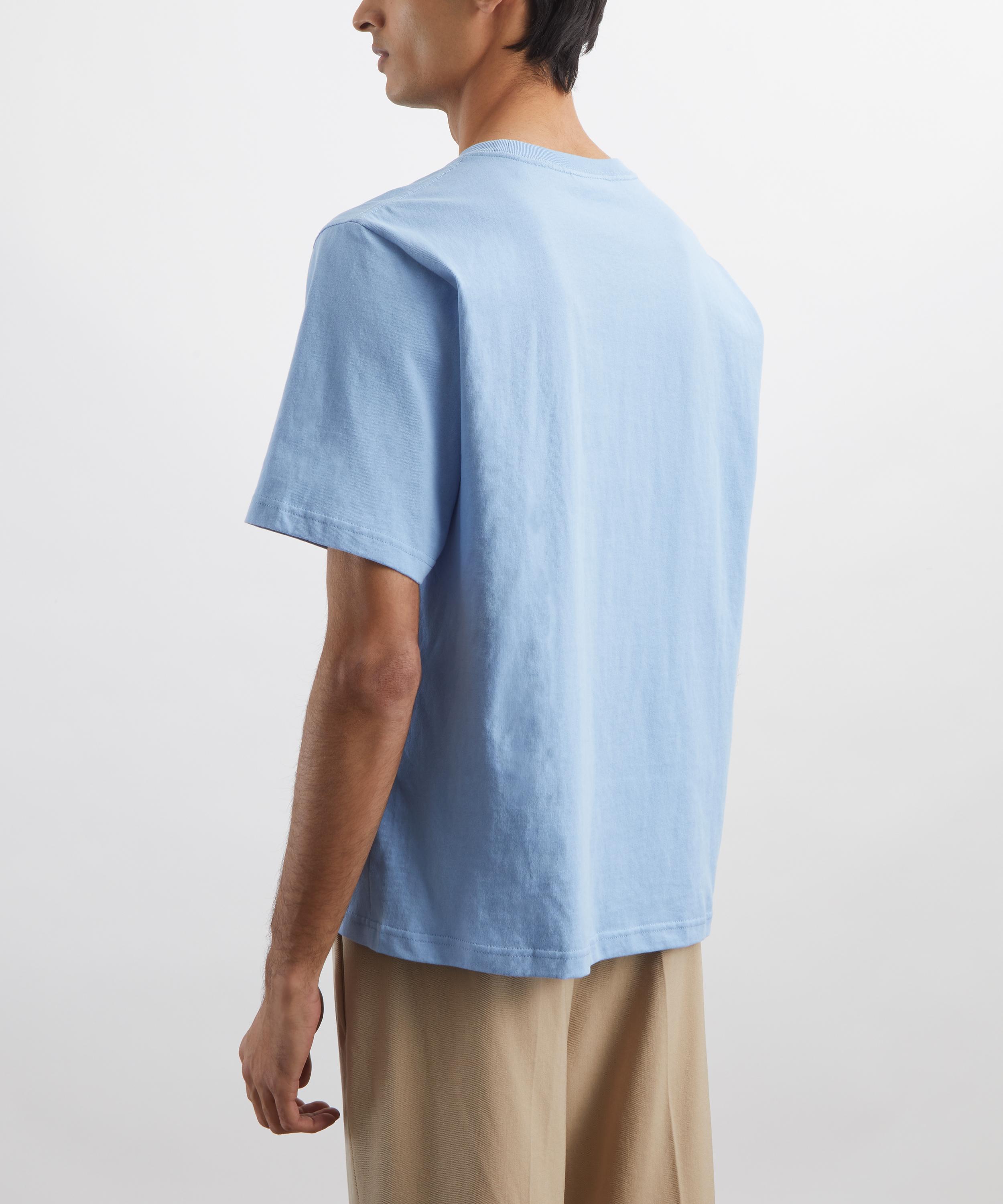 NN07 - Jett Cerulean Cotton T-Shirt image number 3