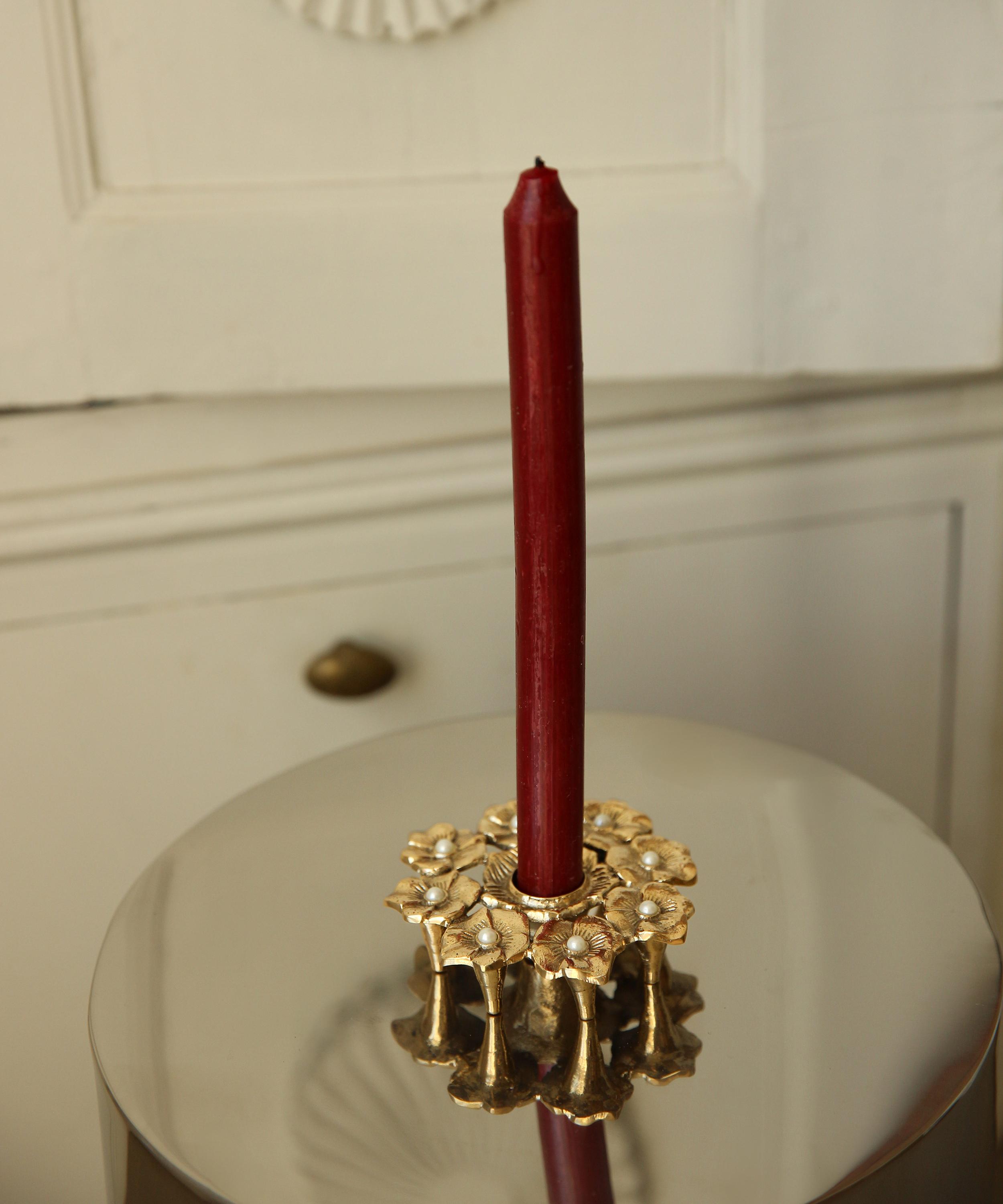 Doing Goods - Zoey Floral Candleholder image number 3
