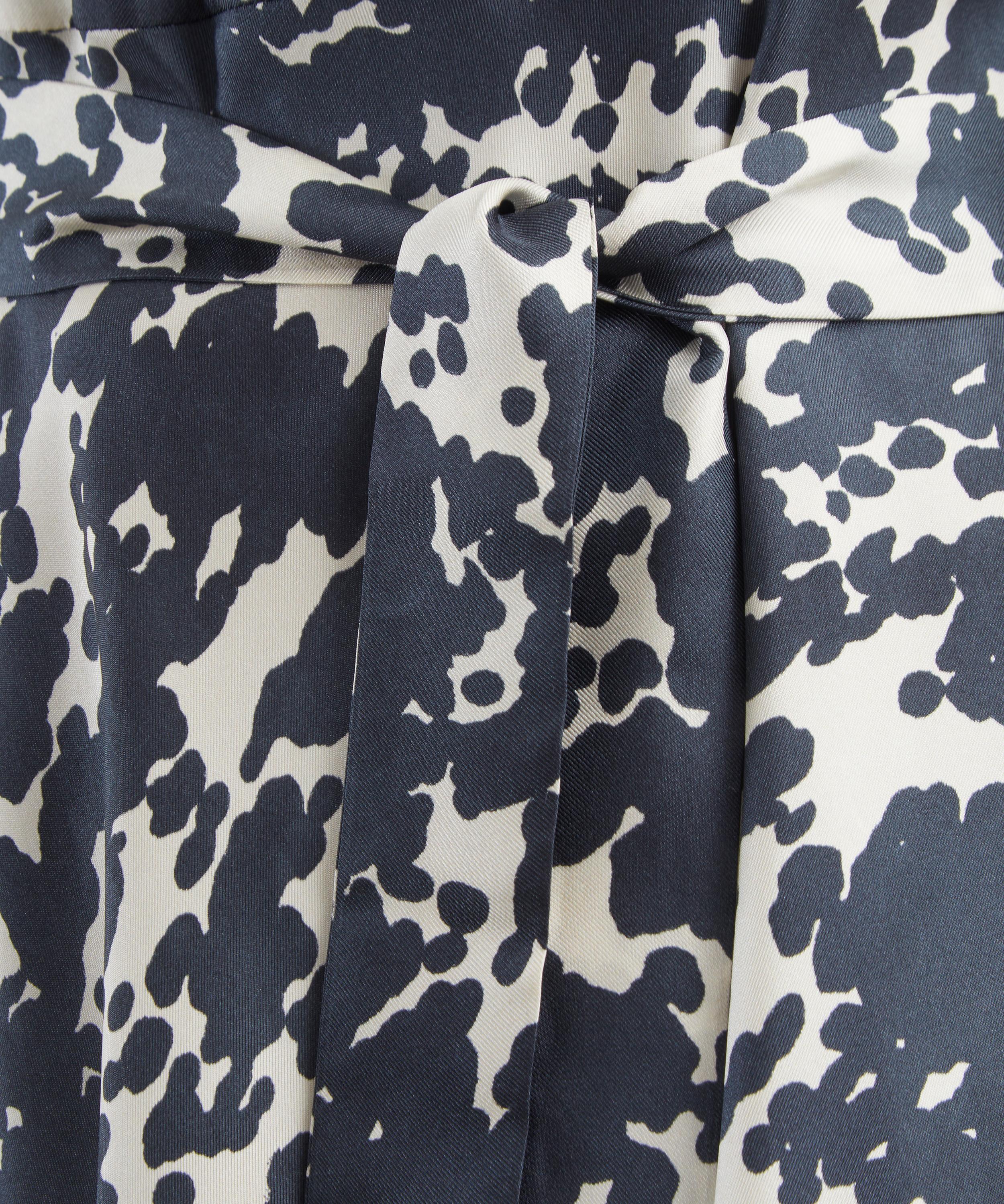 S Max Mara - Ultramarine Printed Twill Dress image number 4