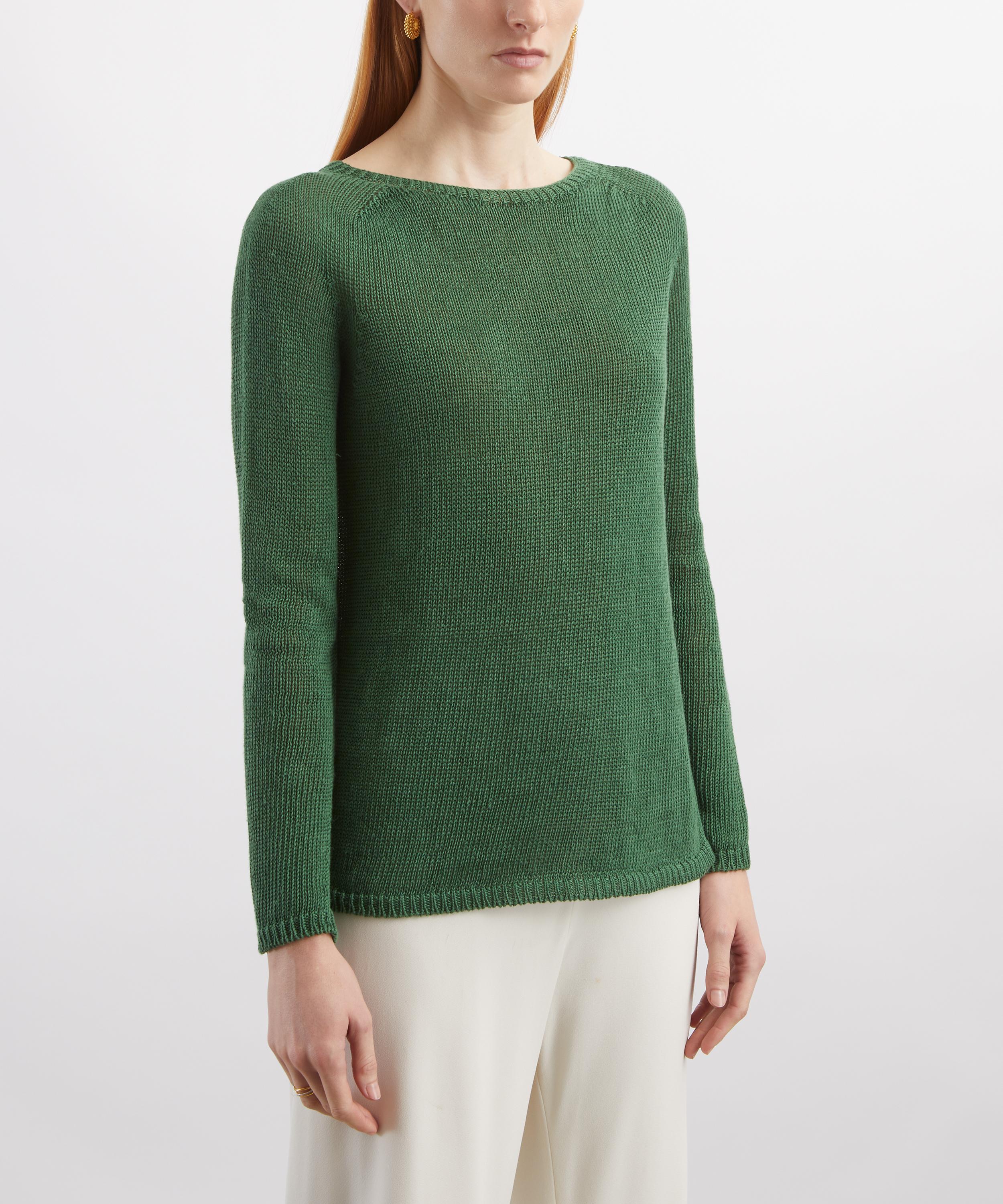 'S Max Mara - Giolino Linen Yarn Sweater image number 2