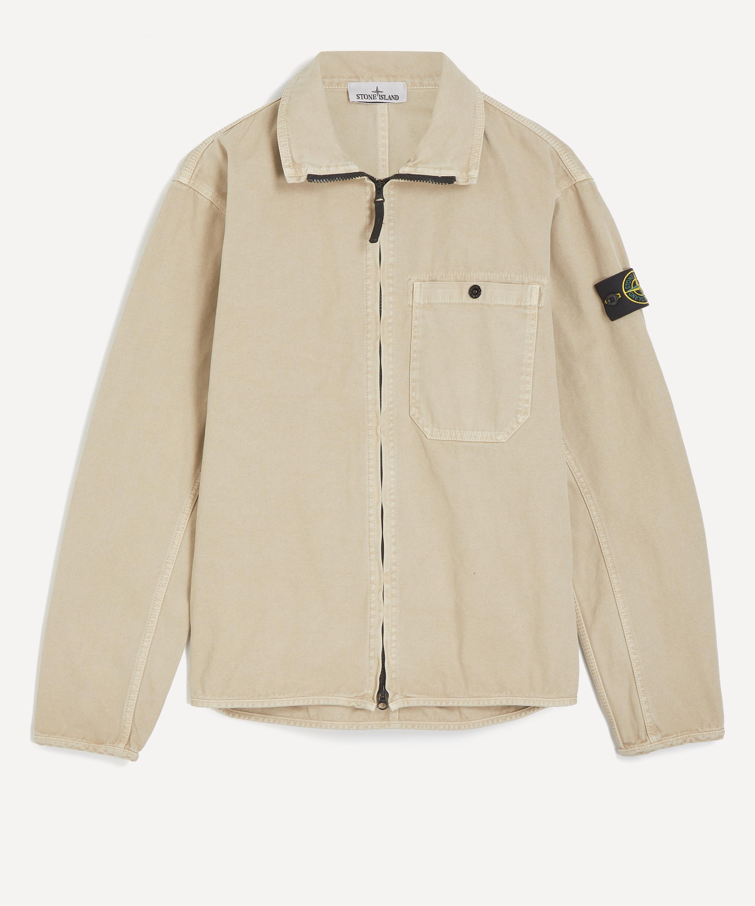 Stone Island - Desert Panama Cotton Overshirt