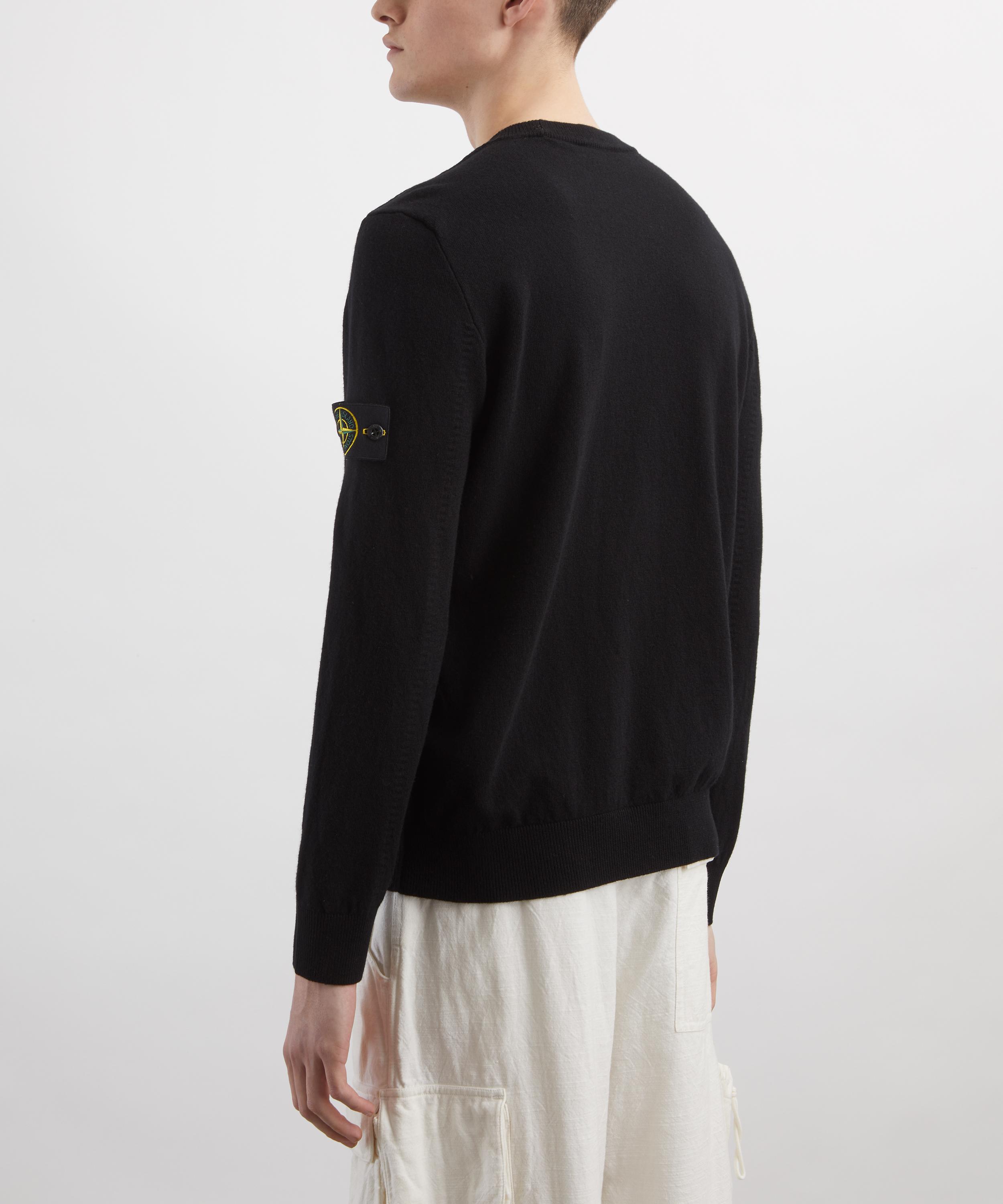 Stone Island - Geelong Wool Crew-Neck Jumper image number 3