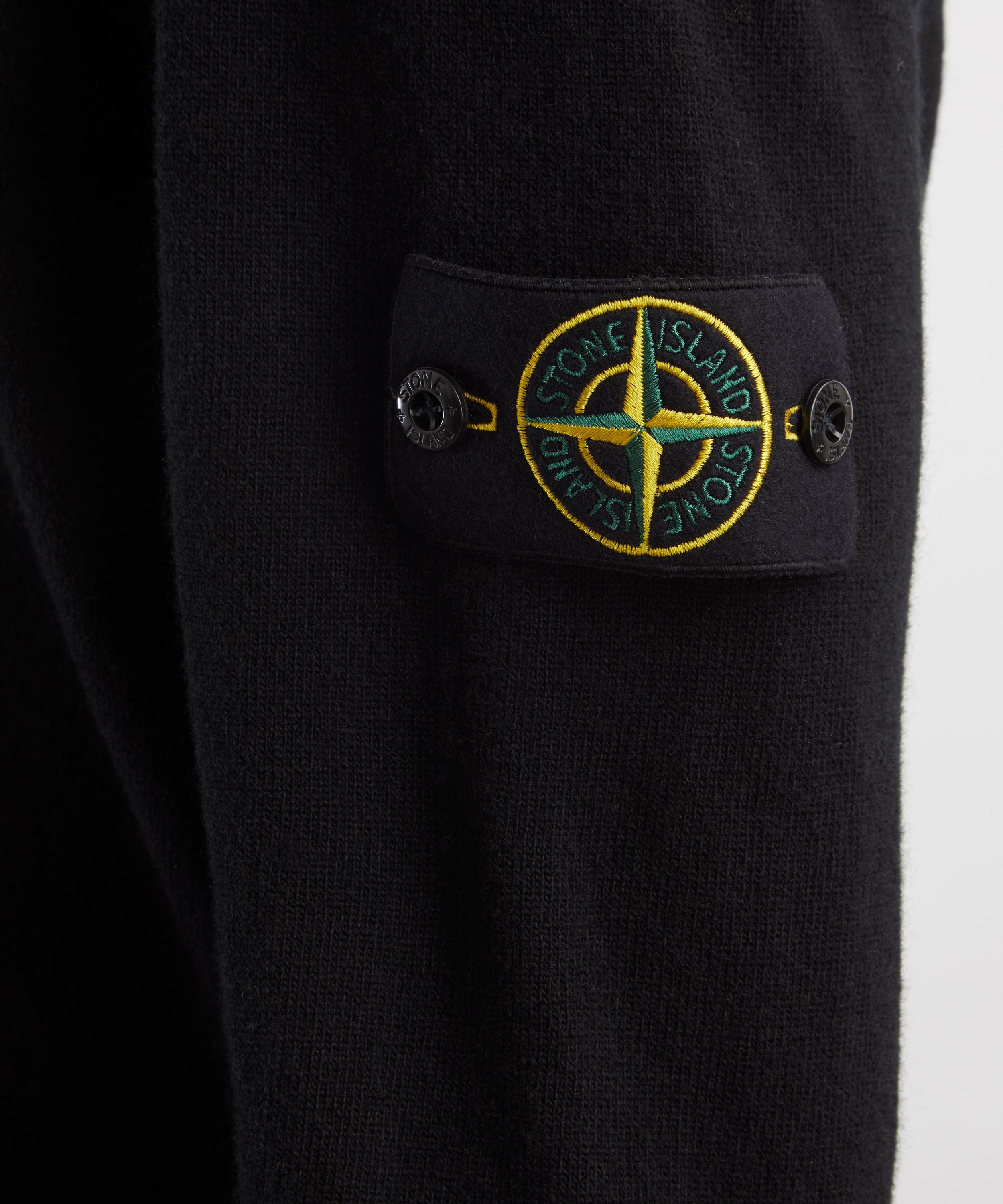 Stone Island - Geelong Wool Crew-Neck Jumper image number 4