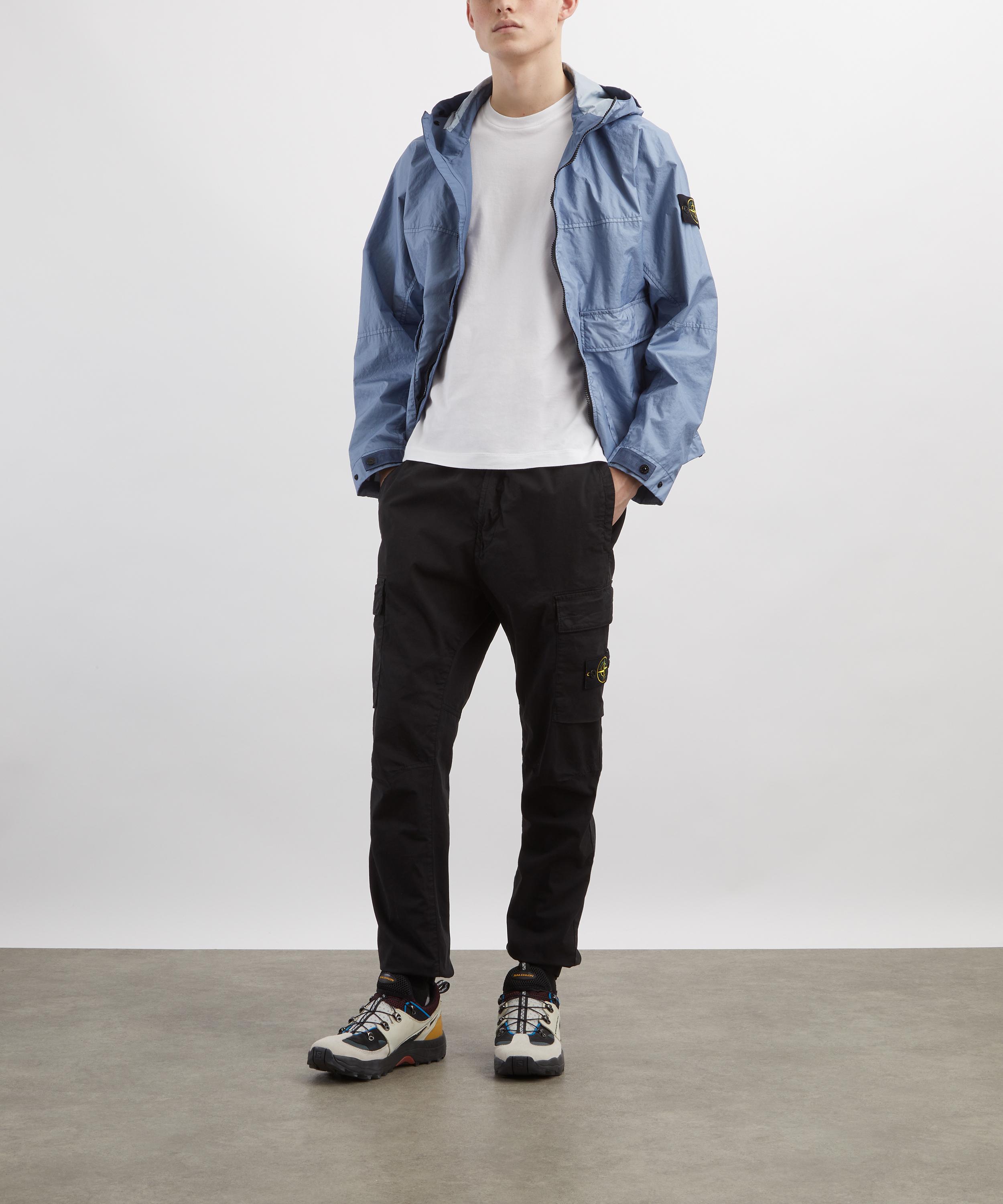 Stone Island - Stretch Cotton Twill Cargo Trousers image number 1