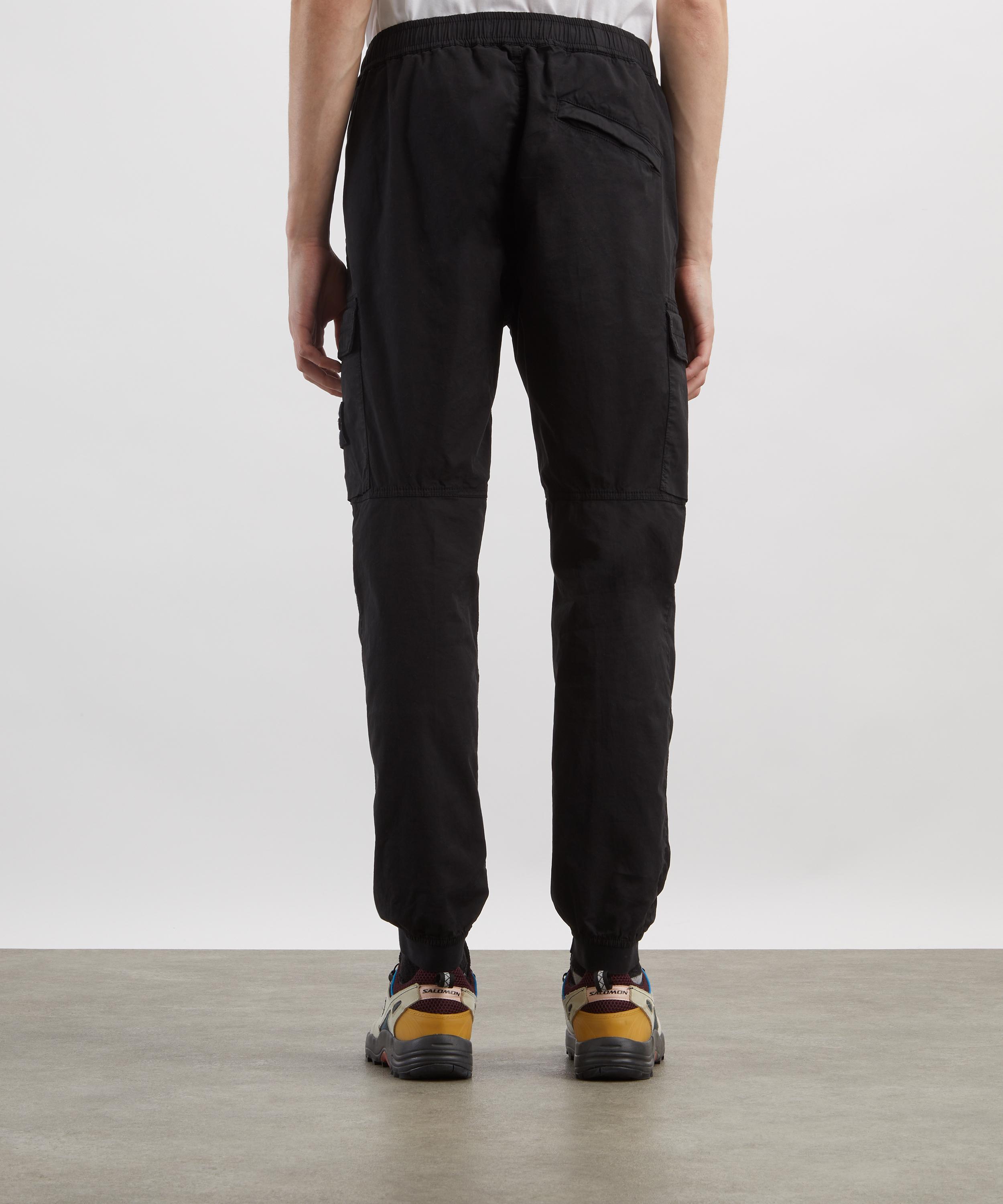 Stone Island - Stretch Cotton Twill Cargo Trousers image number 3