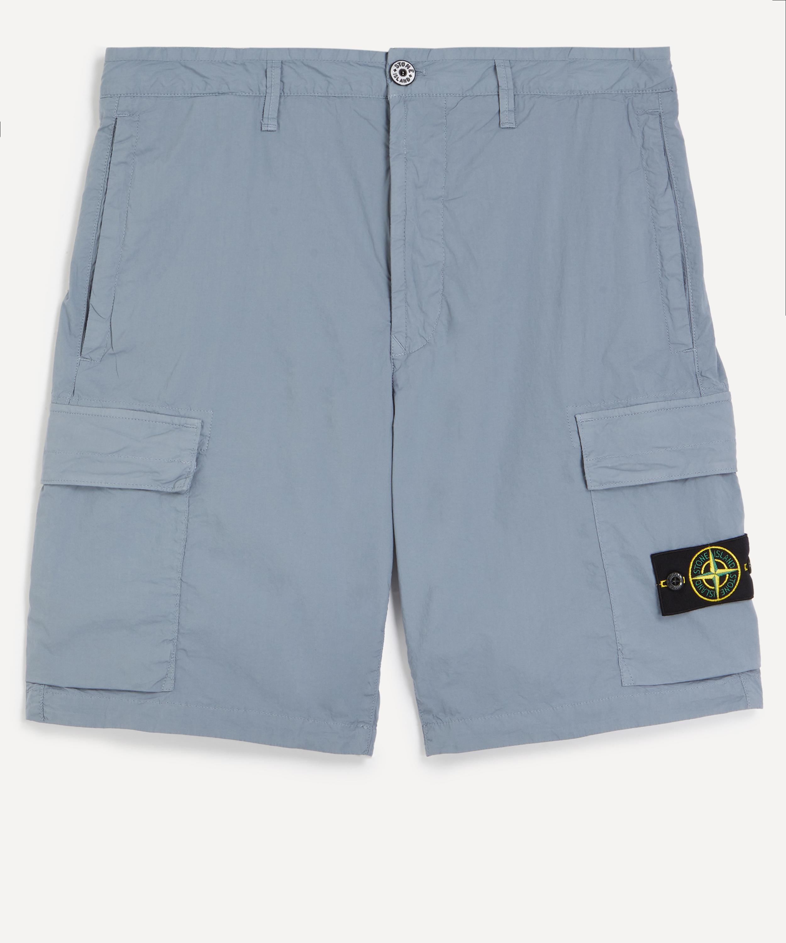 Stone Island - Stretch Cotton Tela Paracadute Bermuda Shorts