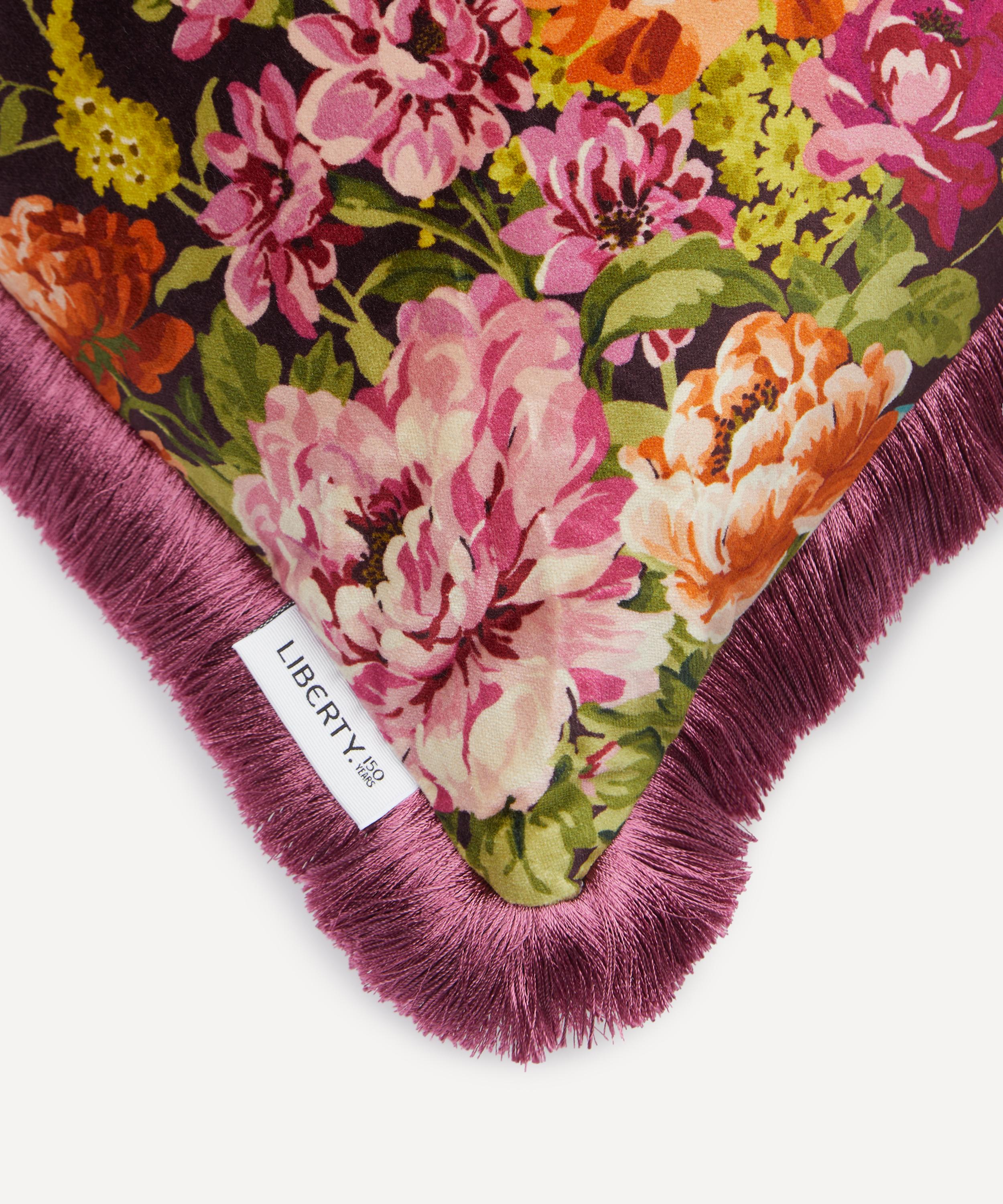 Liberty - Bow Bouquet Velvet Cushion image number 2