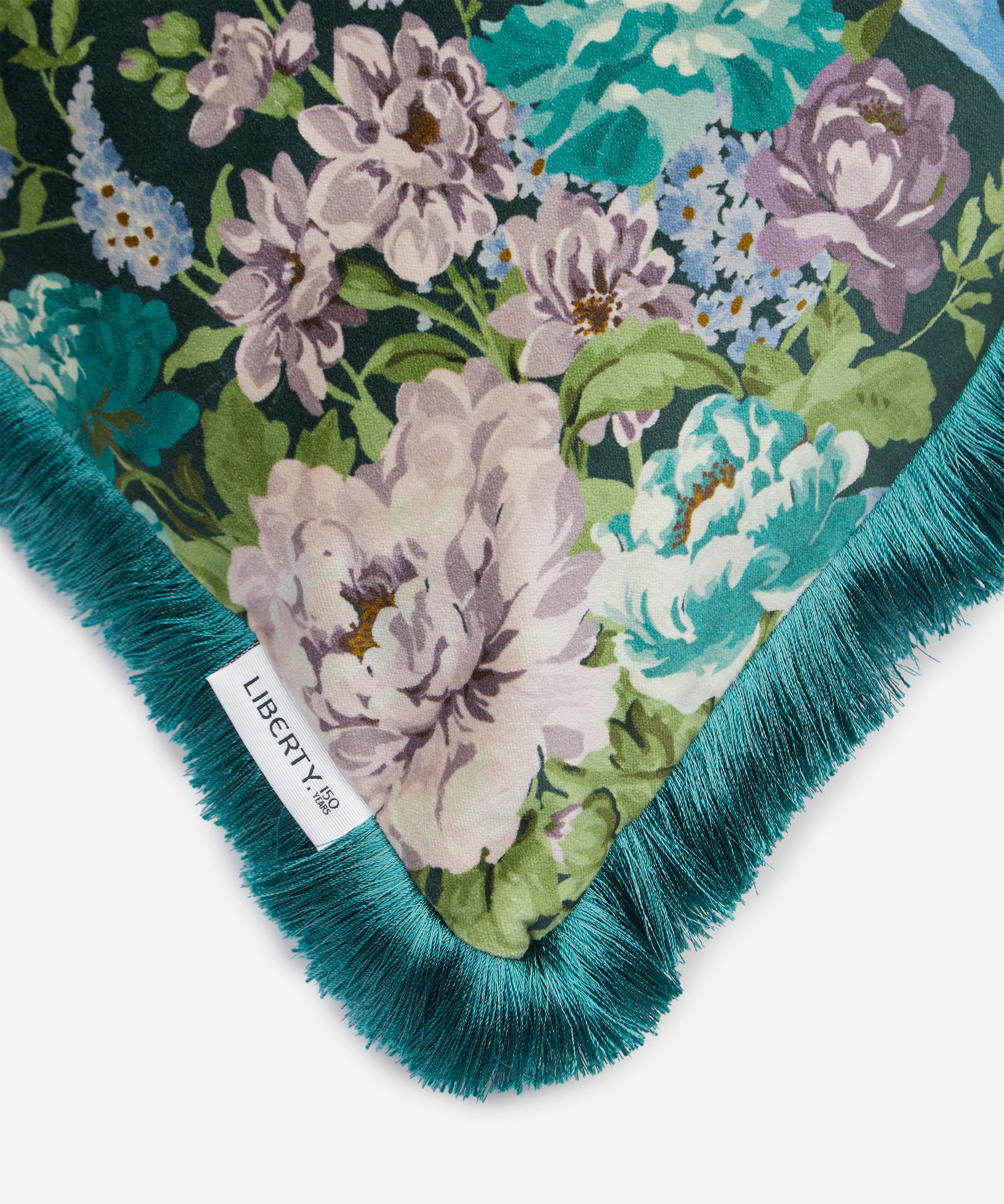 Liberty - Bow Bouquet Velvet Cushion image number 2