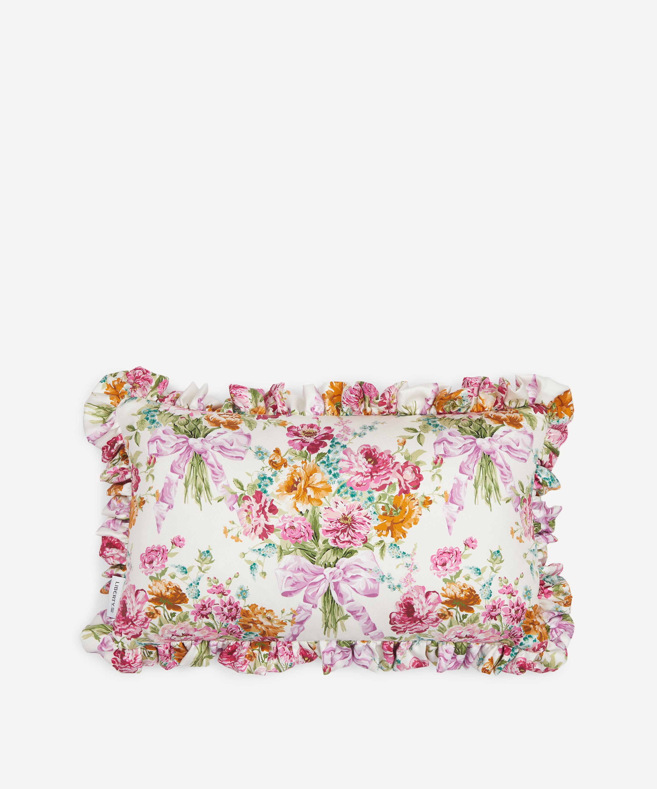Liberty - Bow Bouquet Silk Cushion