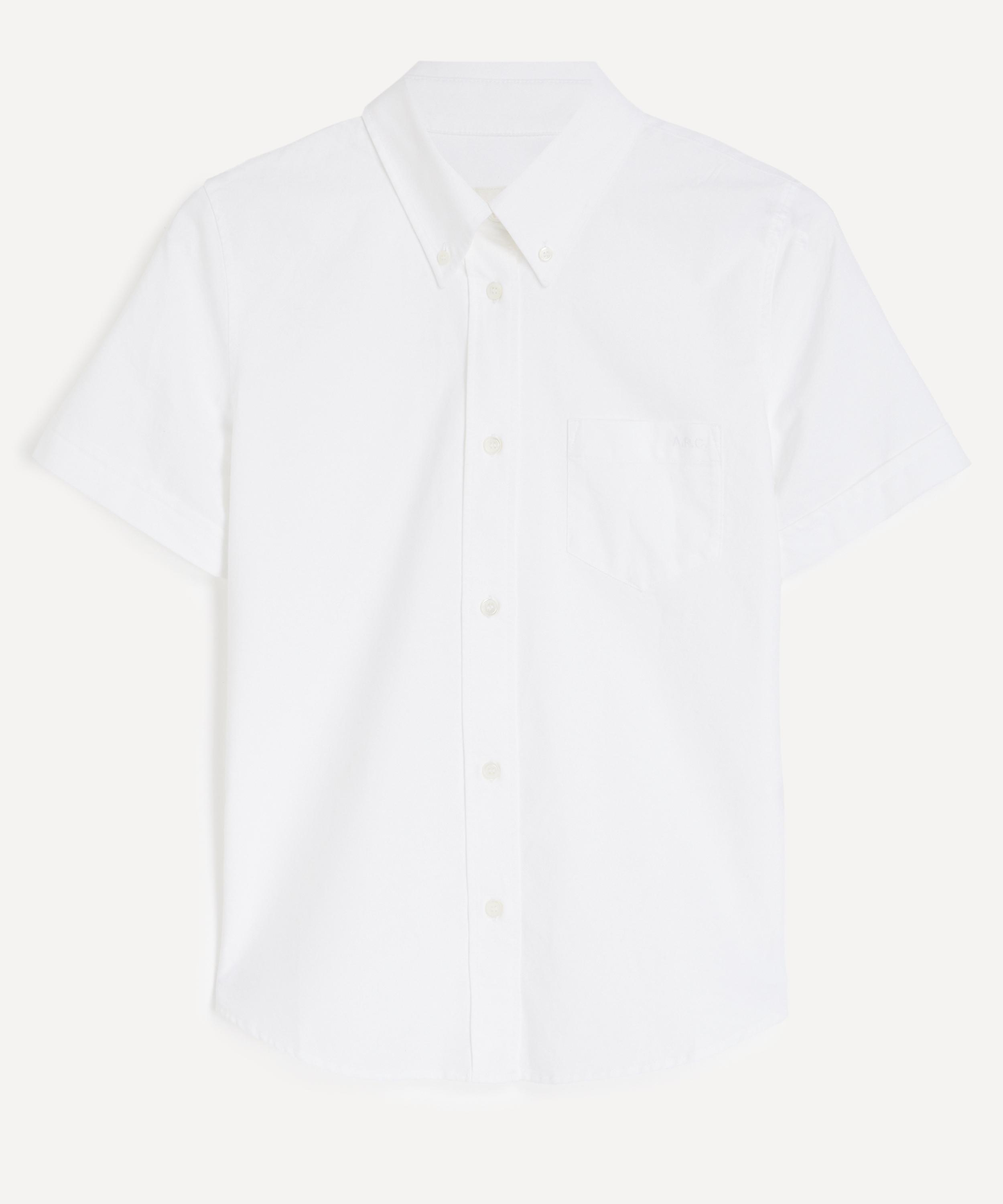 A.P.C. - White Uniform Short-Sleeve Shirt