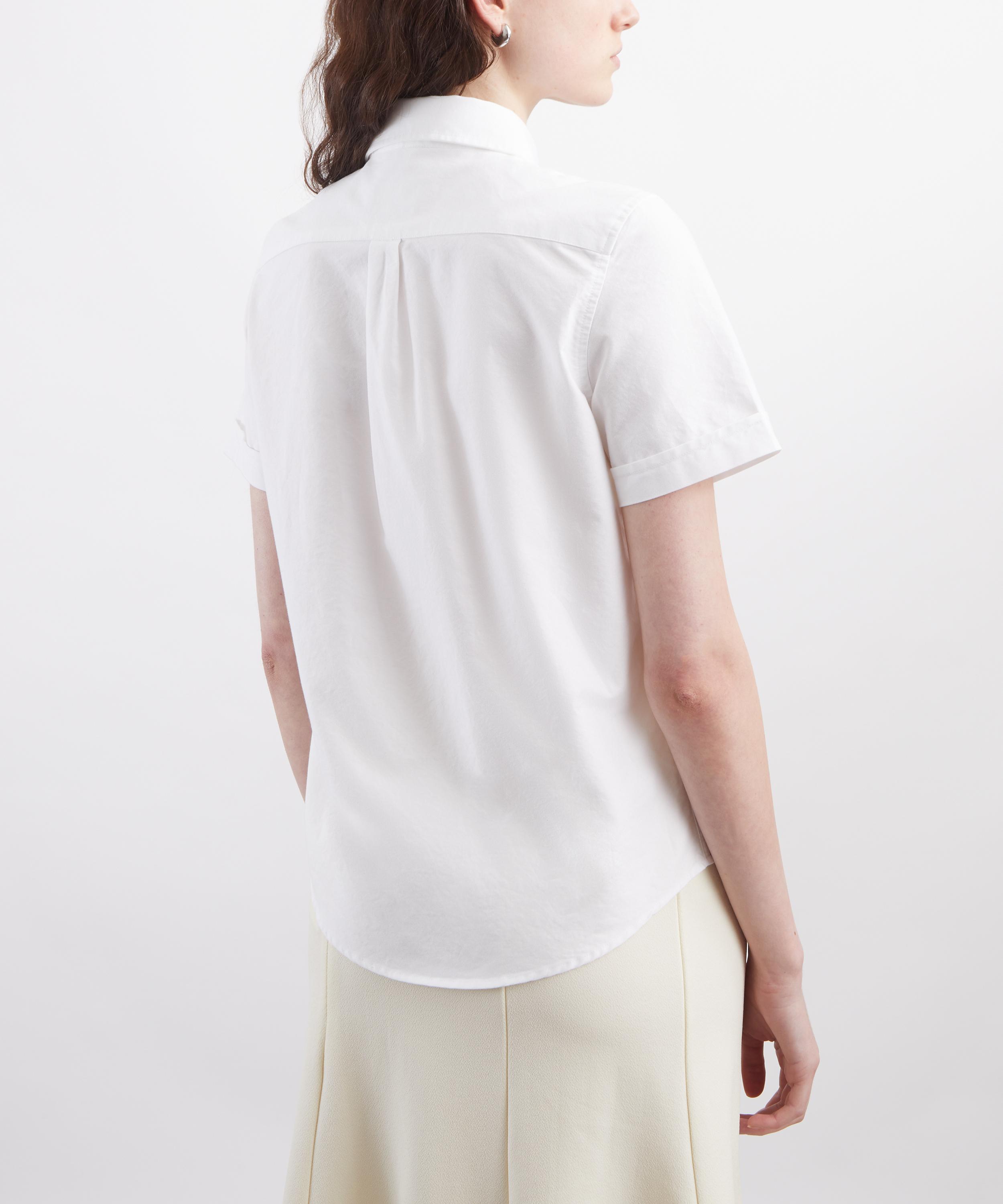 A.P.C. - White Uniform Short-Sleeve Shirt image number 3