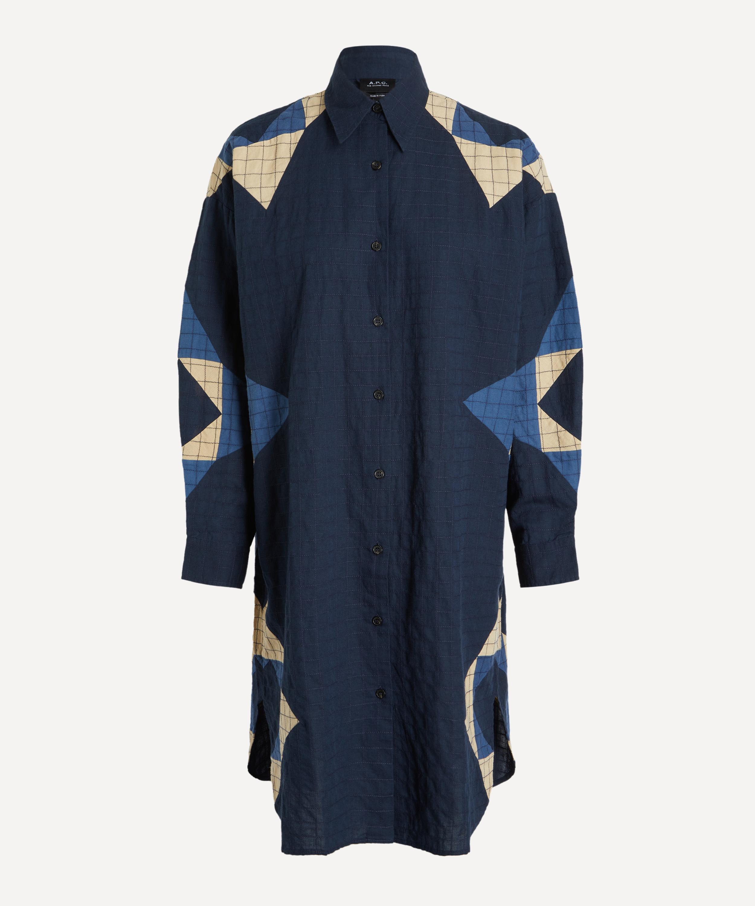 A.P.C. - Patchwork Shirt Dress