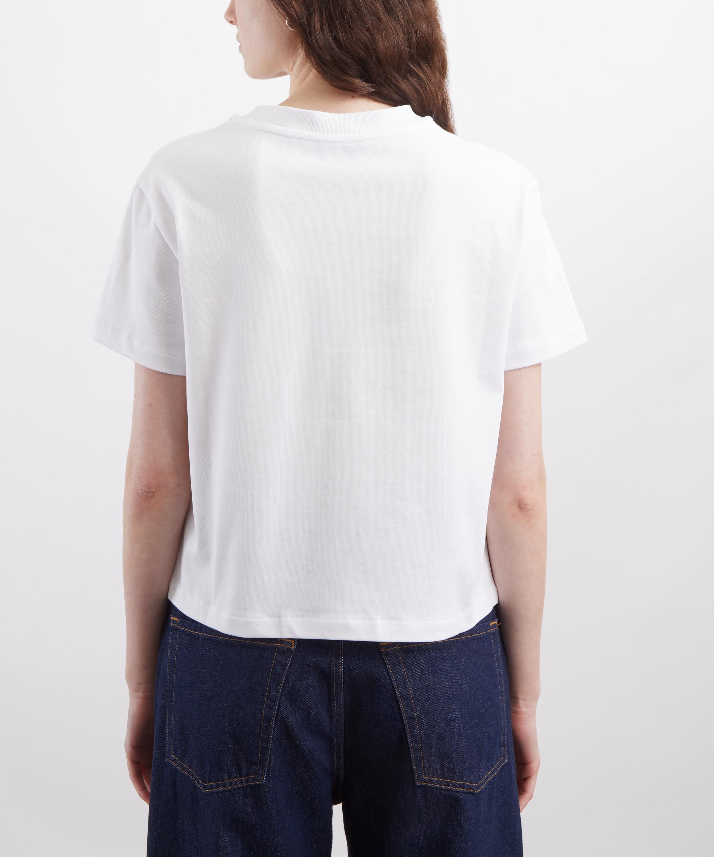 A.P.C. - White Boxy Rue Madame T-Shirt image number 3