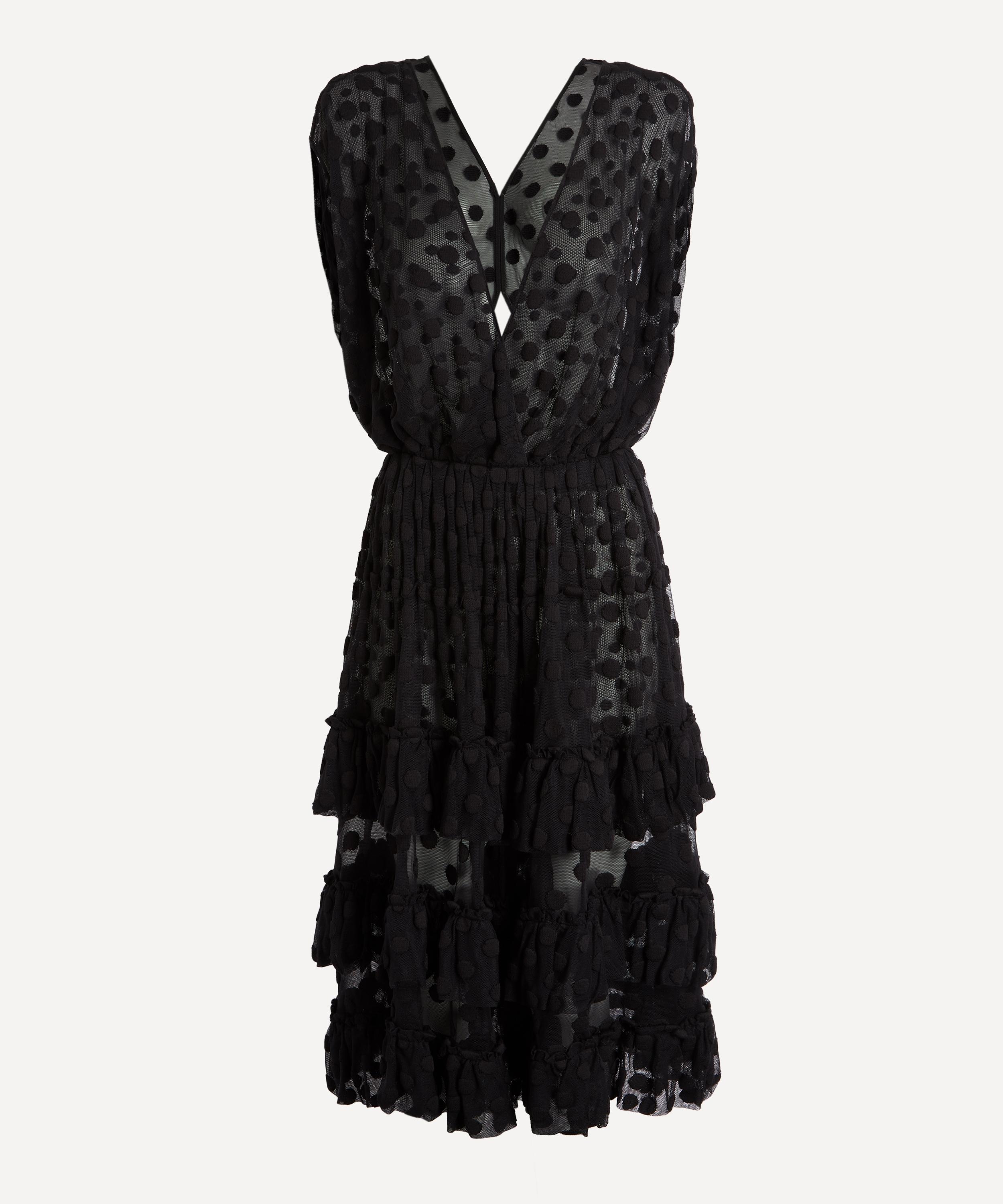 Dries Van Noten - Ruffled Mesh Dress