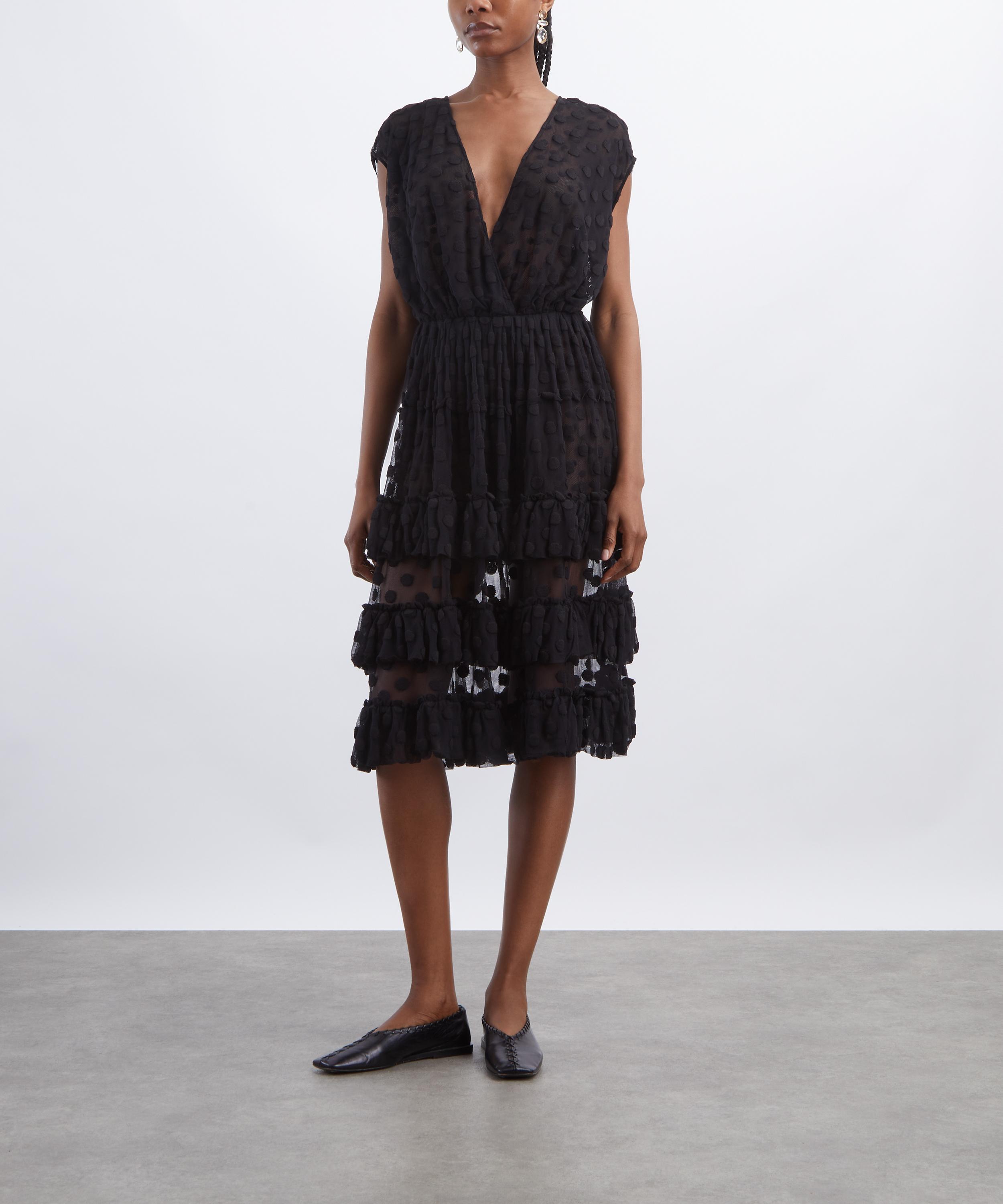 Dries Van Noten - Ruffled Mesh Dress image number 2