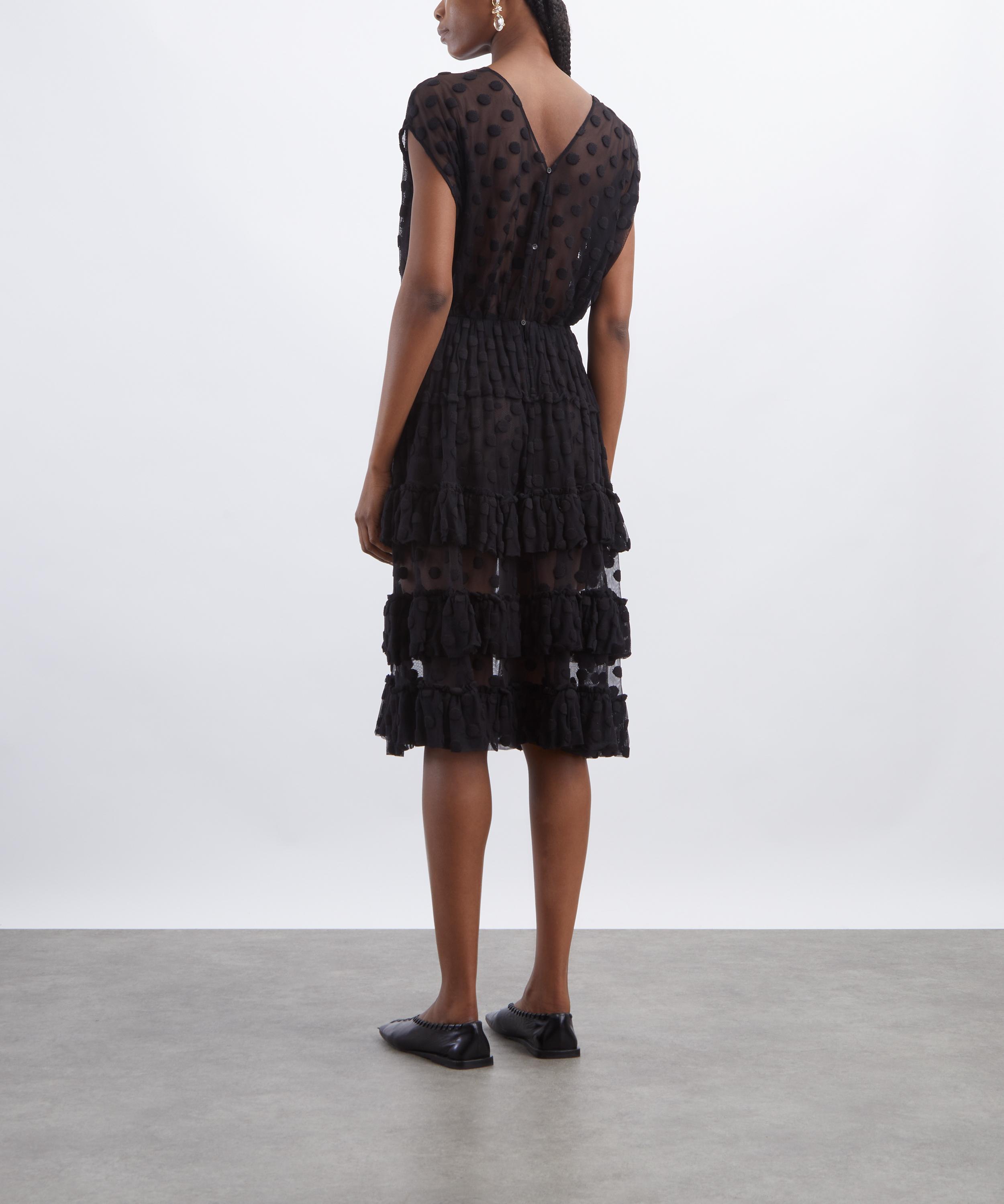 Dries Van Noten - Ruffled Mesh Dress image number 3