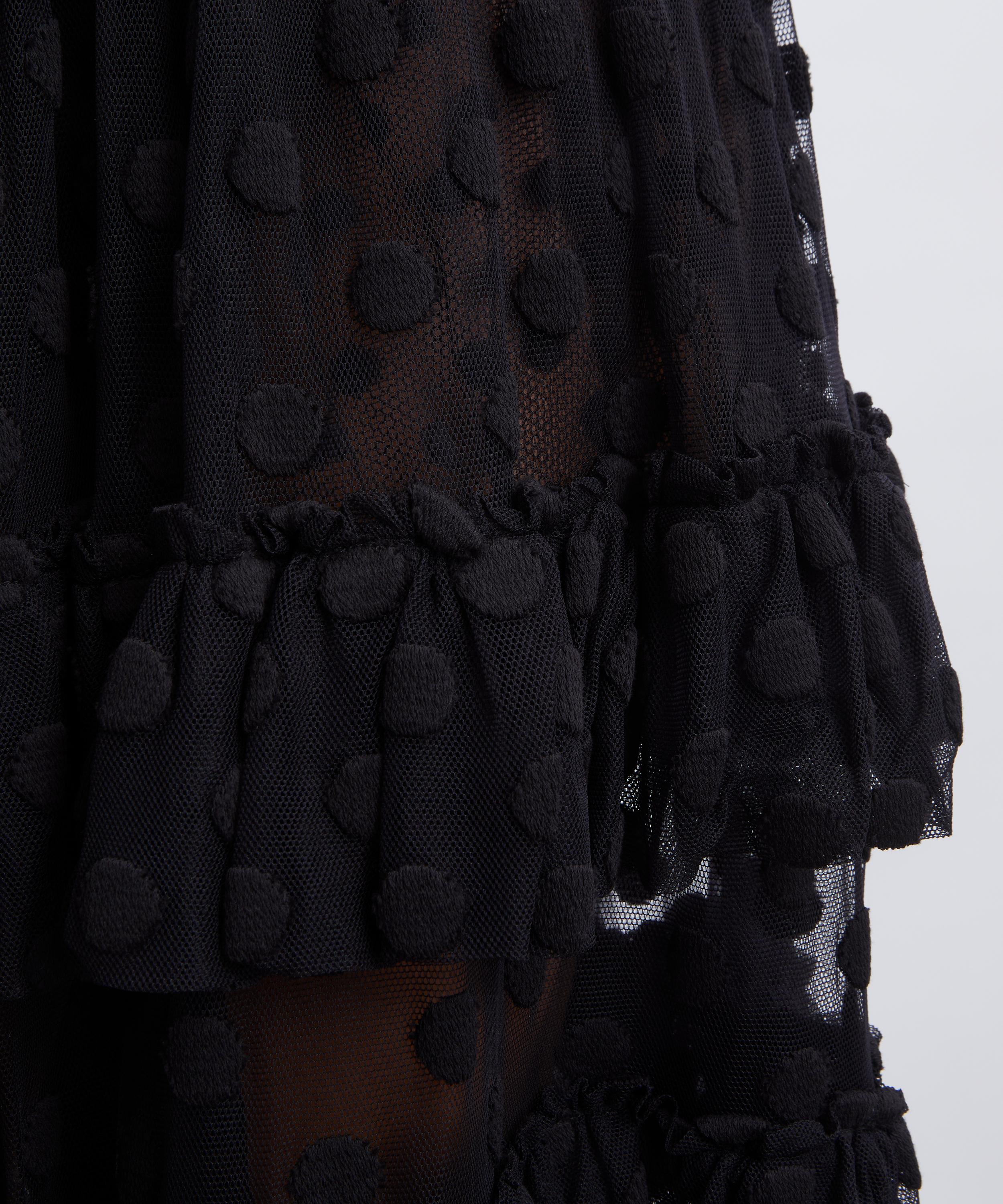 Dries Van Noten - Ruffled Mesh Dress image number 4