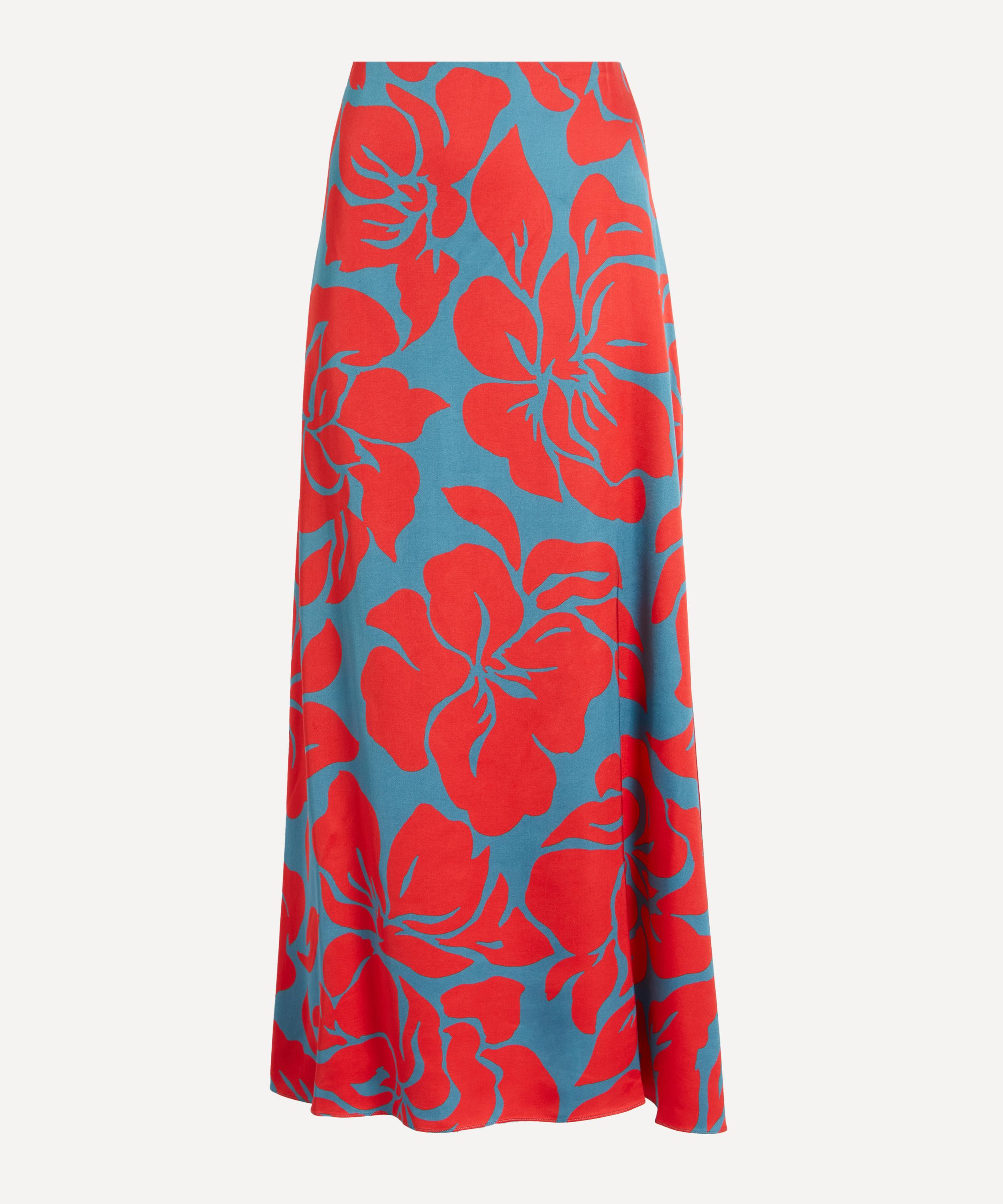 Dries Van Noten - Printed Midi Skirt