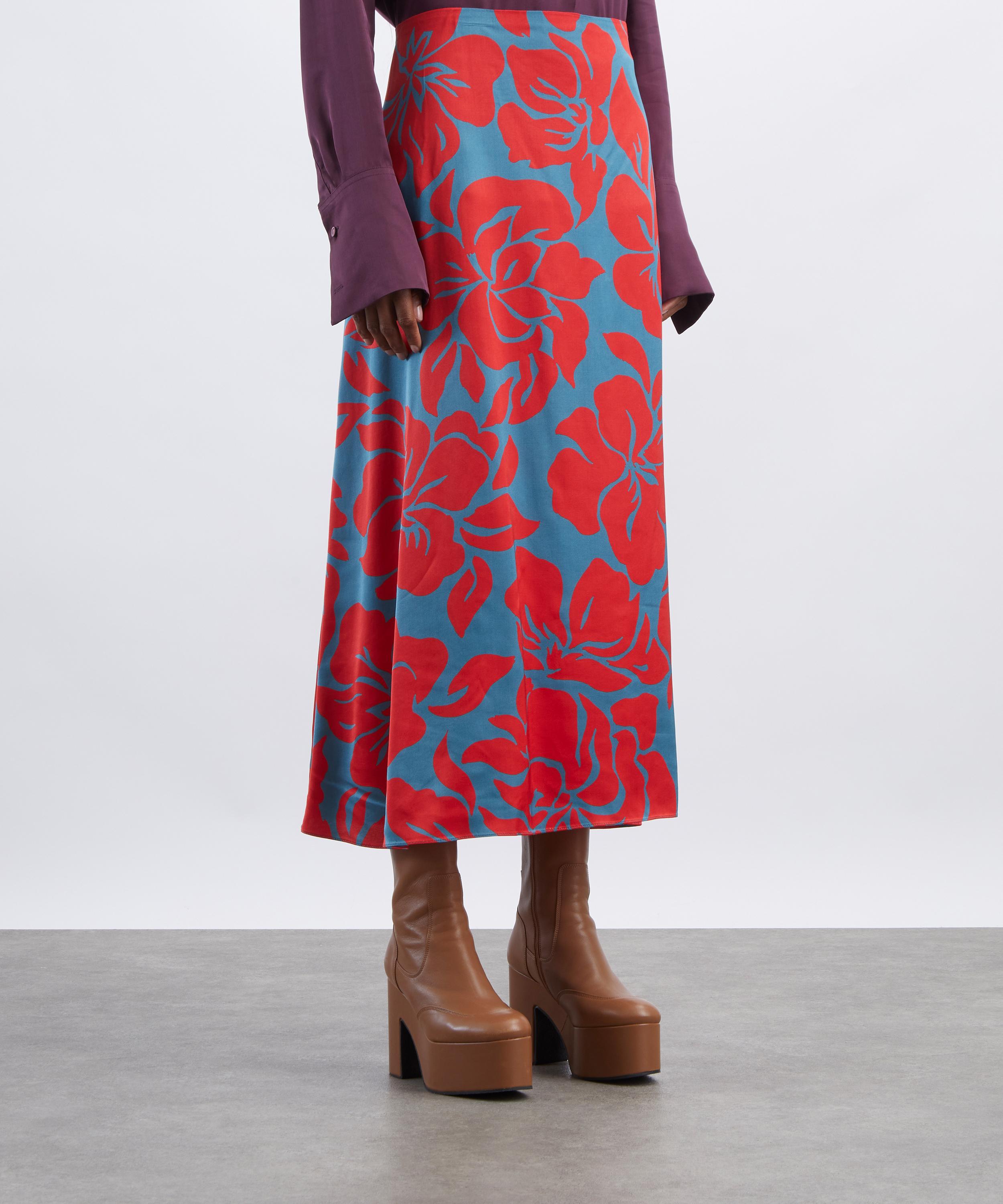 Dries Van Noten - Printed Midi Skirt image number 2