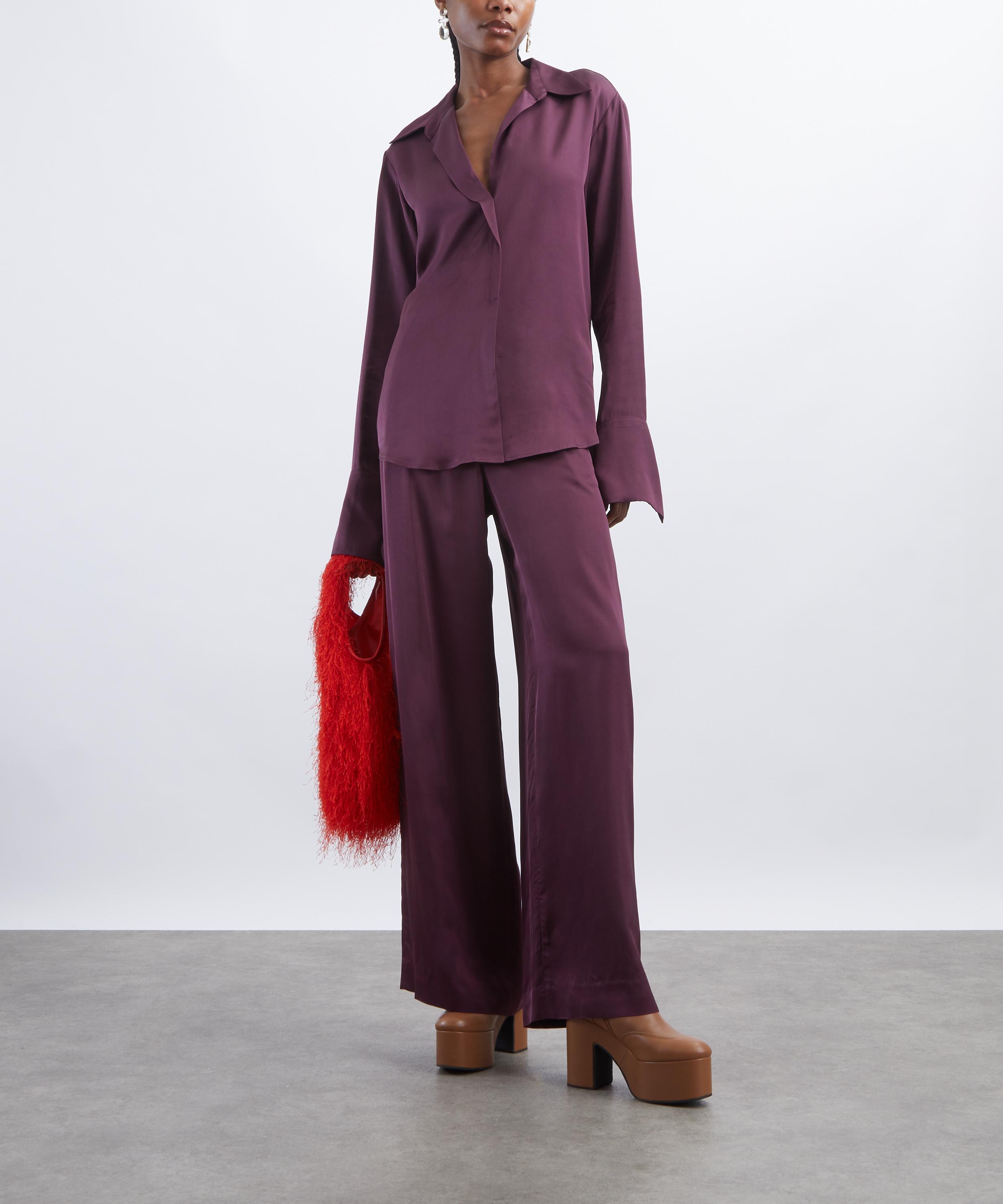 Dries Van Noten - Auber Satin Shirt image number 1