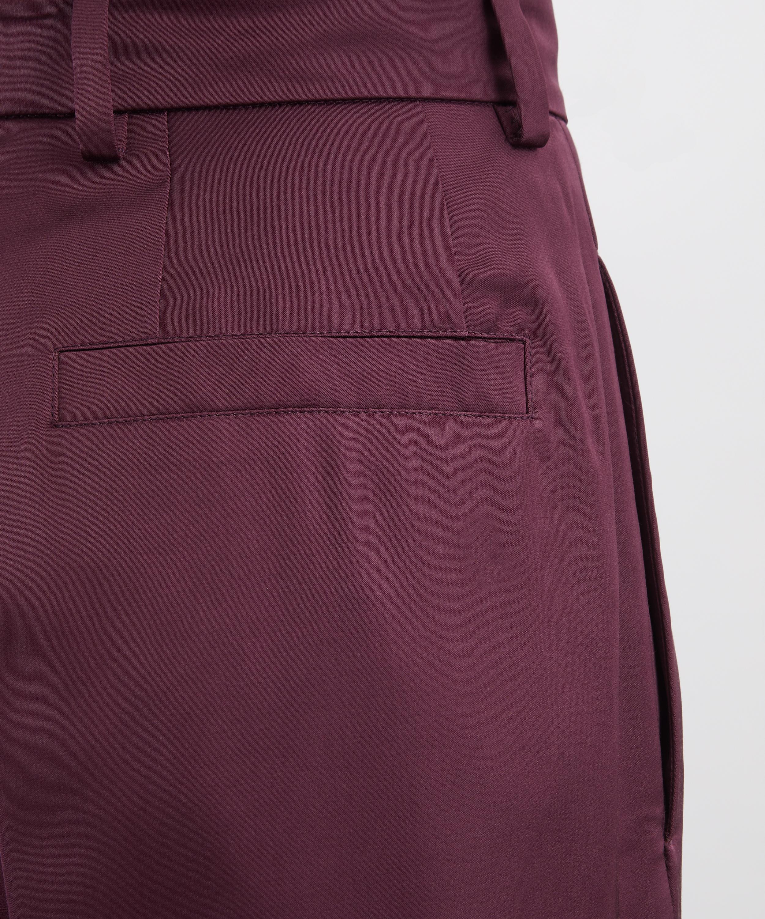 Dries Van Noten - Auber Wide Satin Trousers image number 4