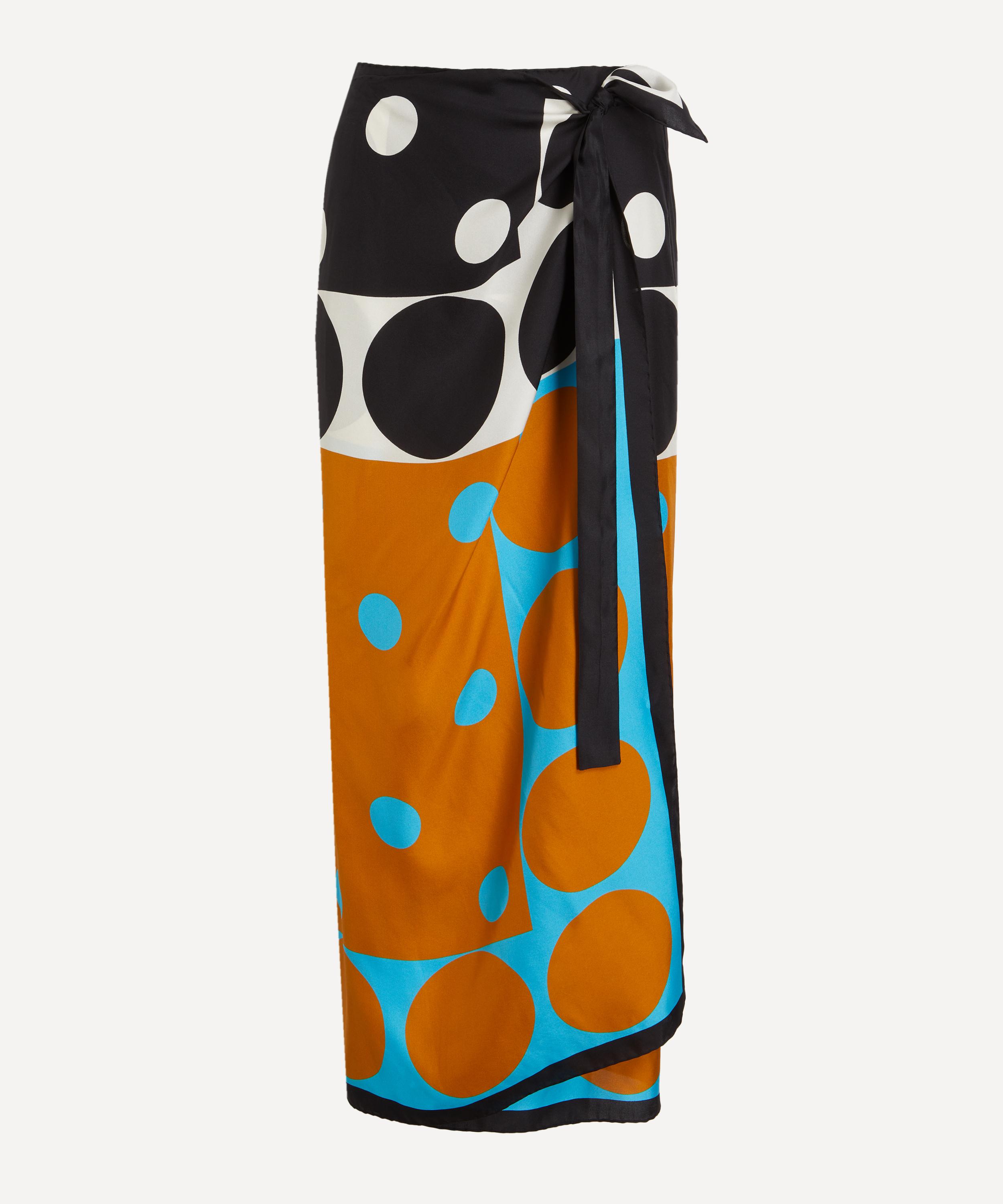 Dries Van Noten - Long-Wrap Scarf Skirt