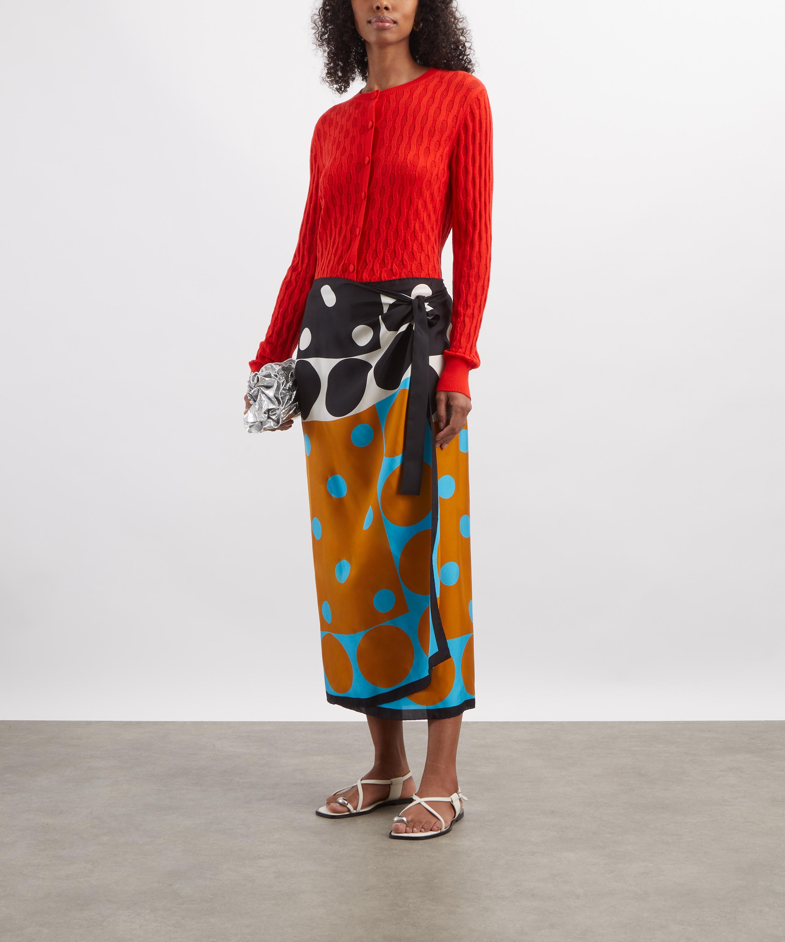 Dries Van Noten - Long-Wrap Scarf Skirt image number 1