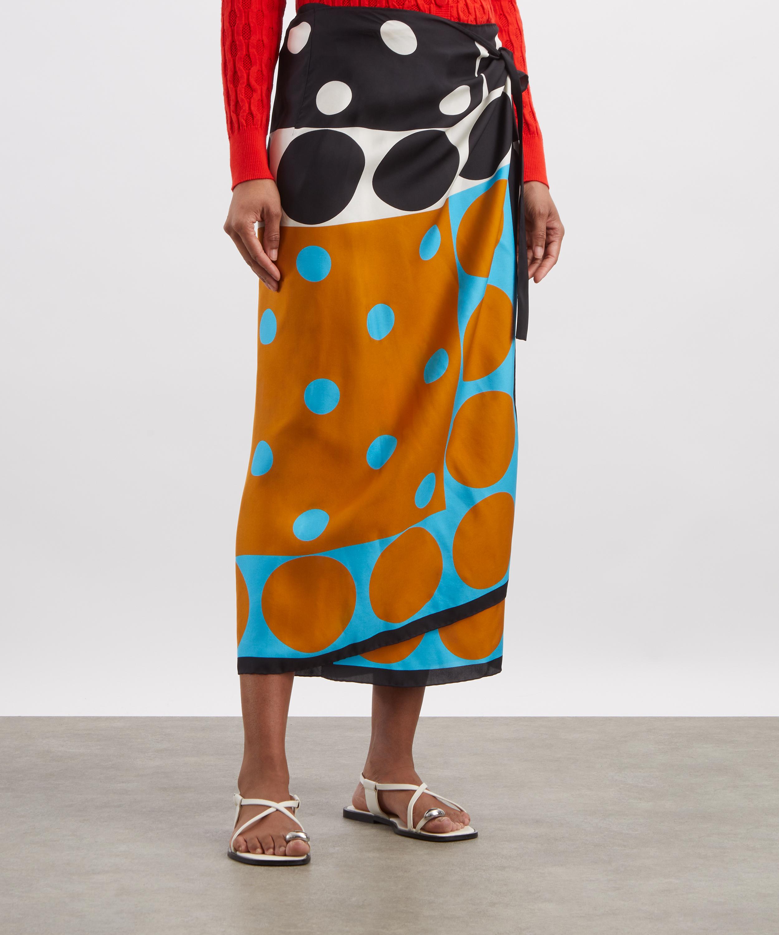 Dries Van Noten - Long-Wrap Scarf Skirt image number 2