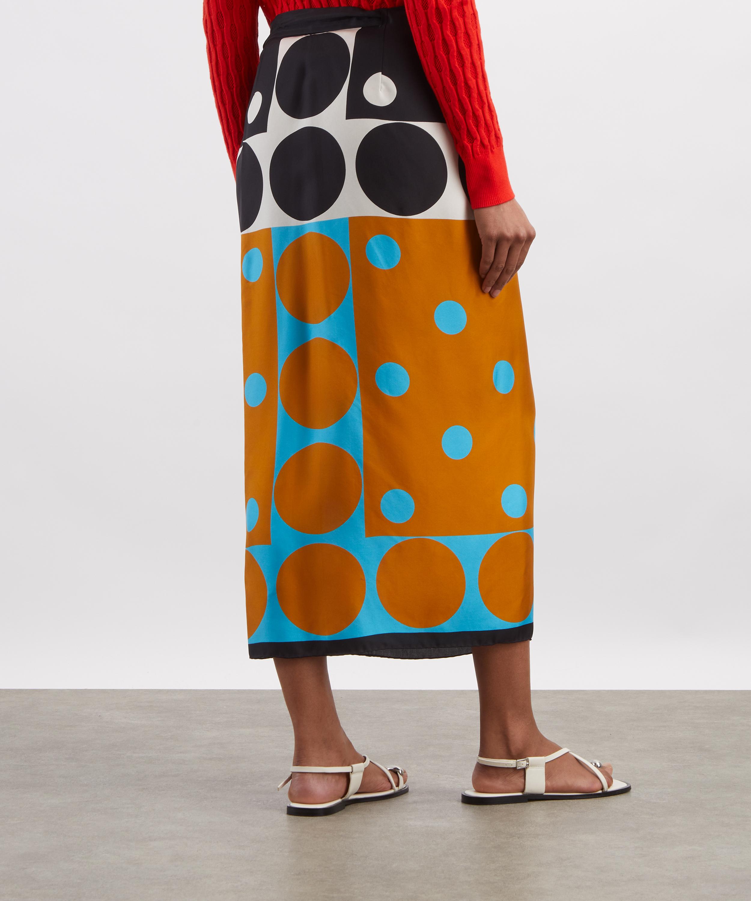 Dries Van Noten - Long-Wrap Scarf Skirt image number 3