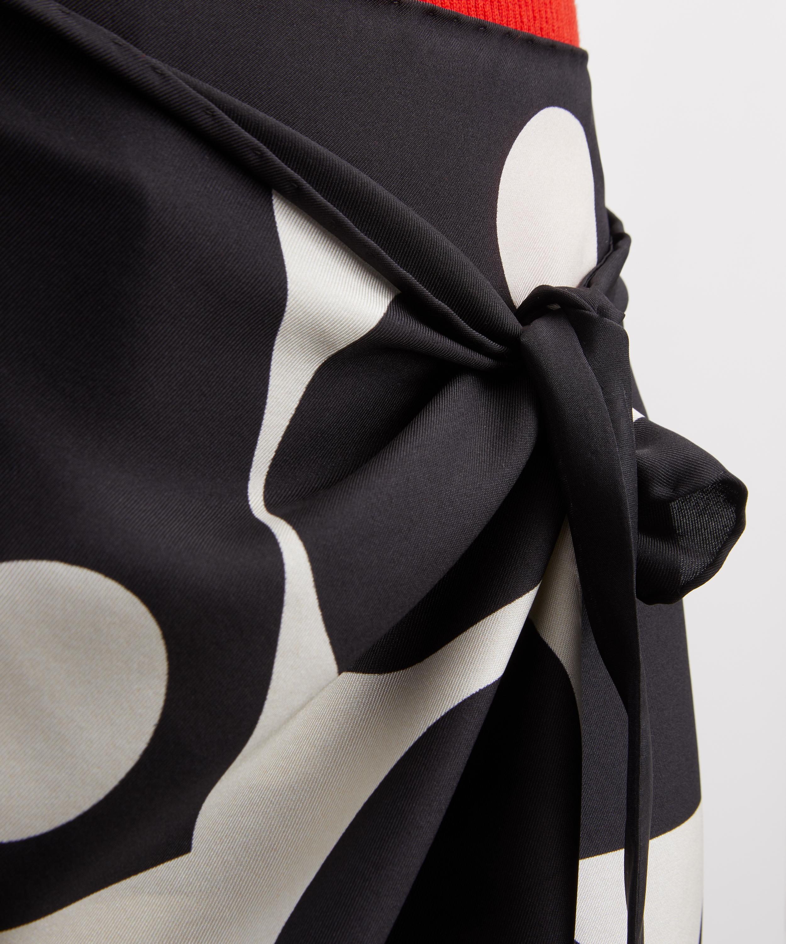 Dries Van Noten - Long-Wrap Scarf Skirt image number 4