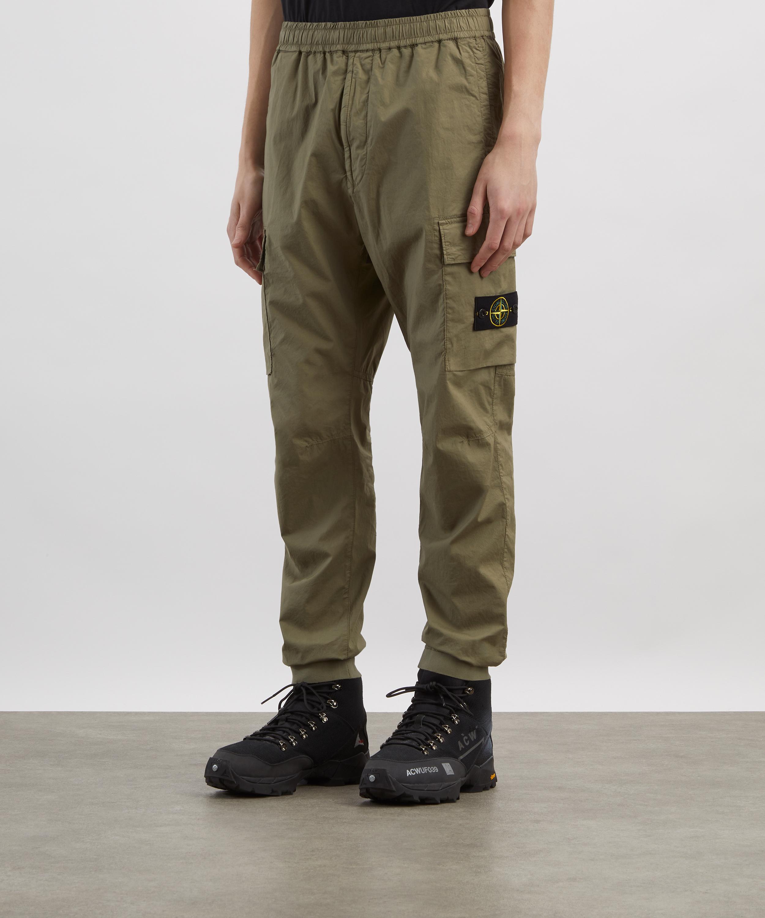 Stone Island - Stretch Cotton Tela Cargo Trousers image number 2