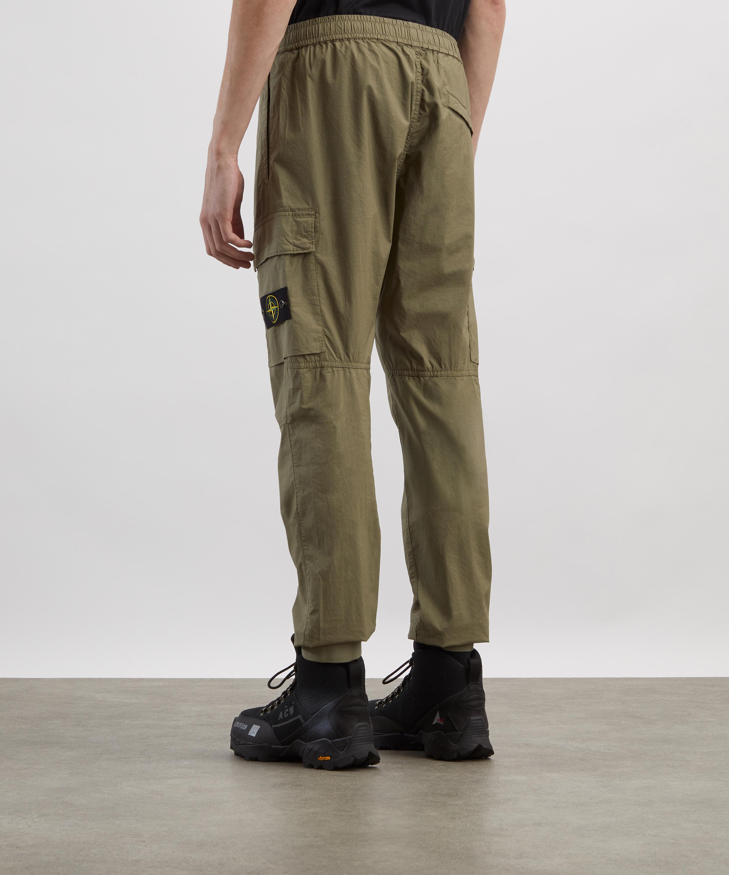 Stone Island - Stretch Cotton Tela Cargo Trousers image number 3