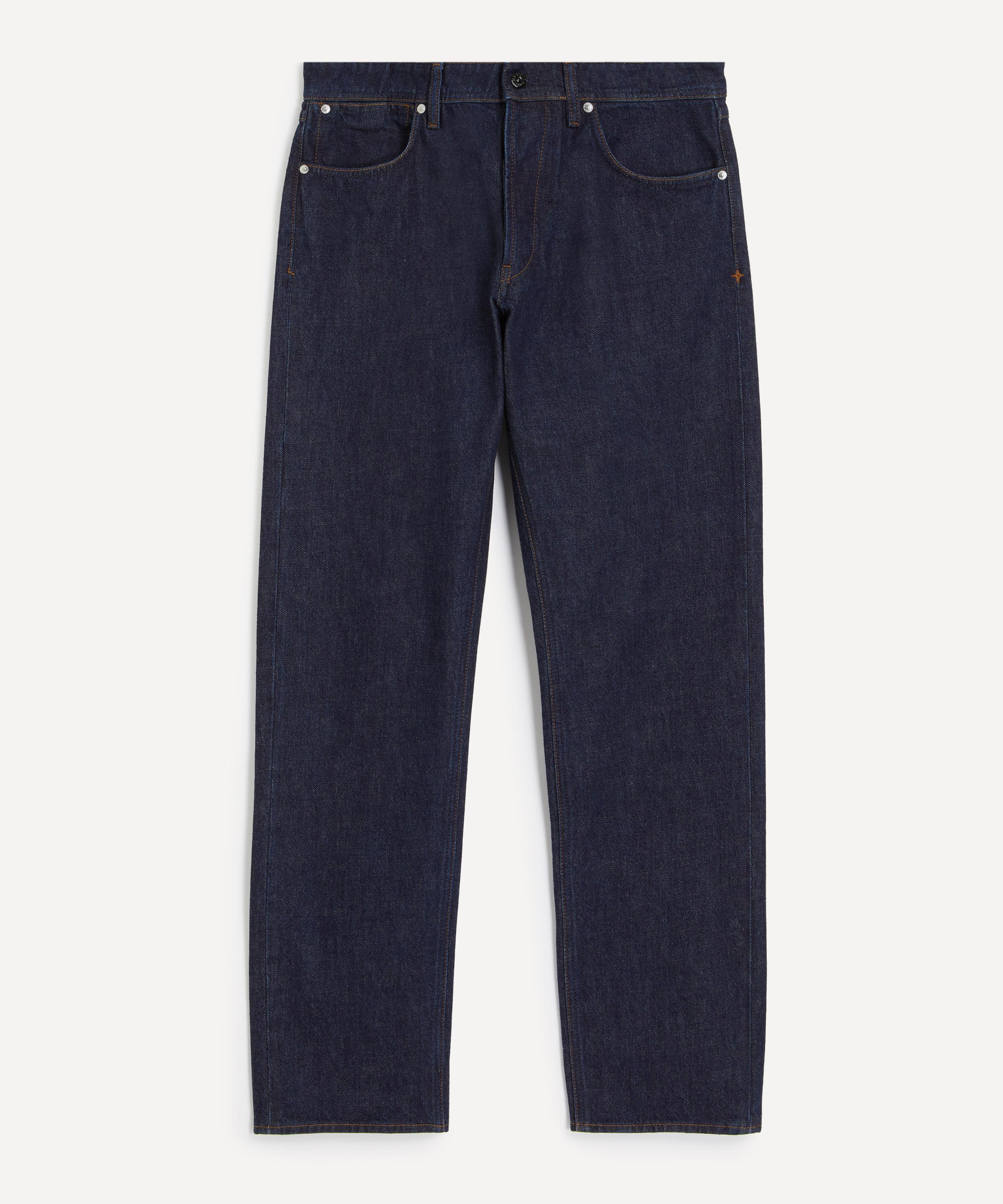 Stone Island - Denim-Rinsed Straight-Fit Jeans in Indigo