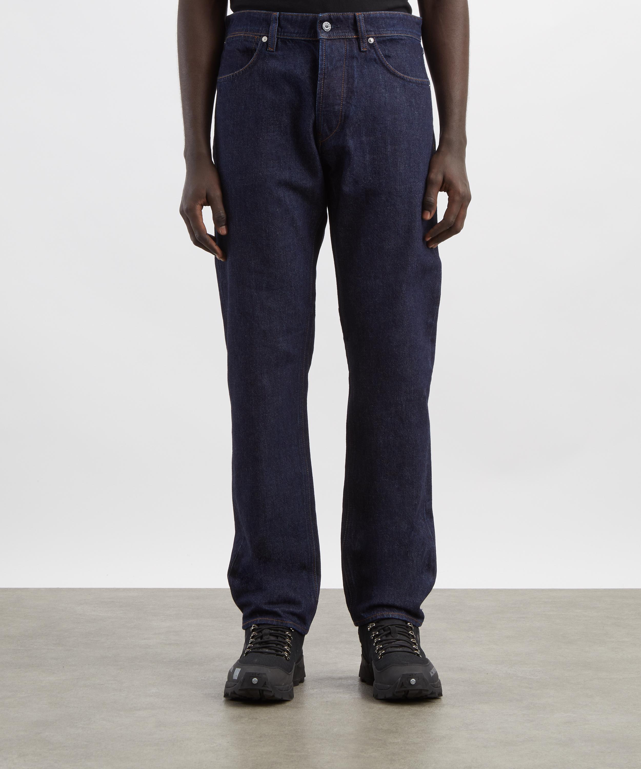 Stone Island - Denim-Rinsed Straight-Fit Jeans in Indigo image number 2