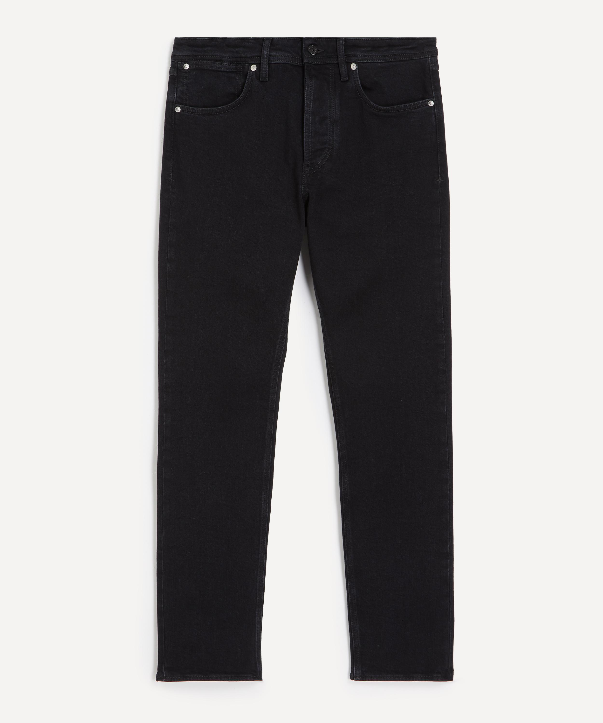 Stone Island - Stretch Black Slim-Fit Jeans in Black Rinse
