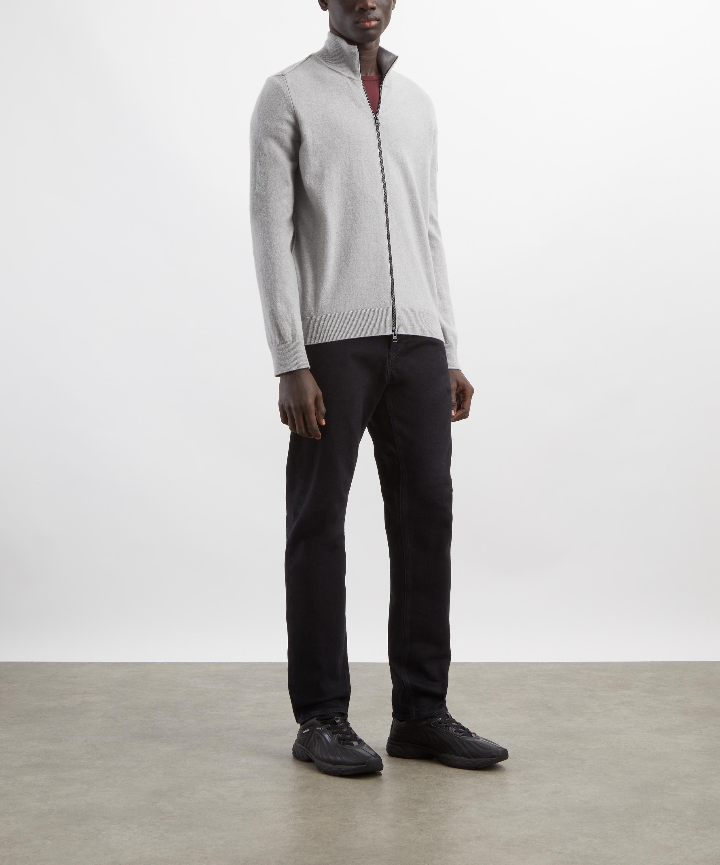 Stone Island - Stretch Black Slim-Fit Jeans in Black Rinse image number 1