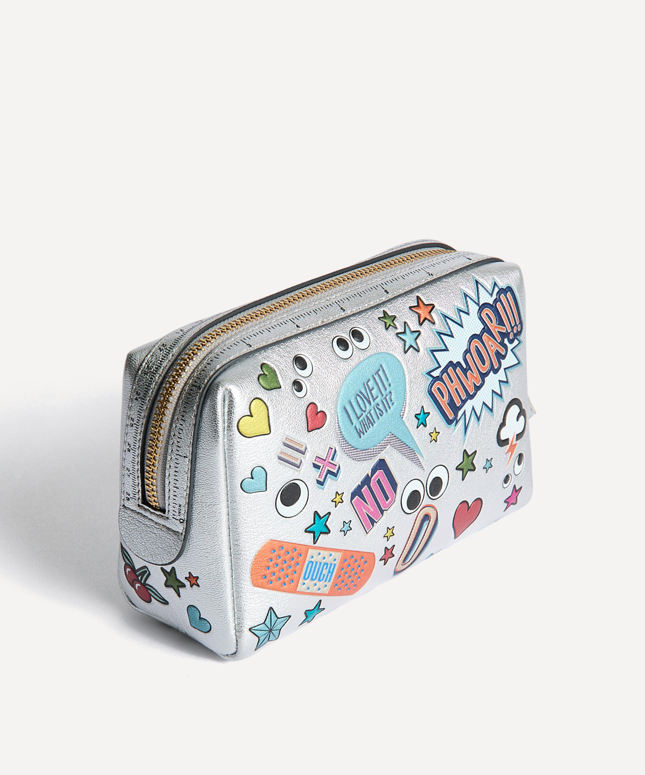 Anya Hindmarch - Important Things All-Over Stickers Pouch image number 3