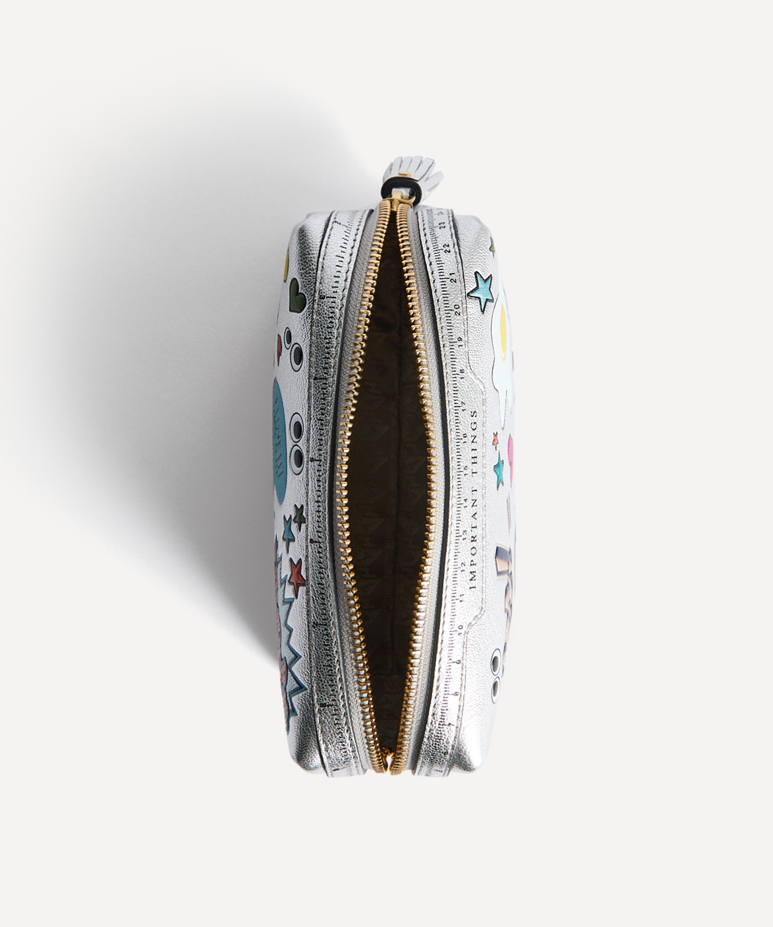 Anya Hindmarch - Important Things All-Over Stickers Pouch image number 5